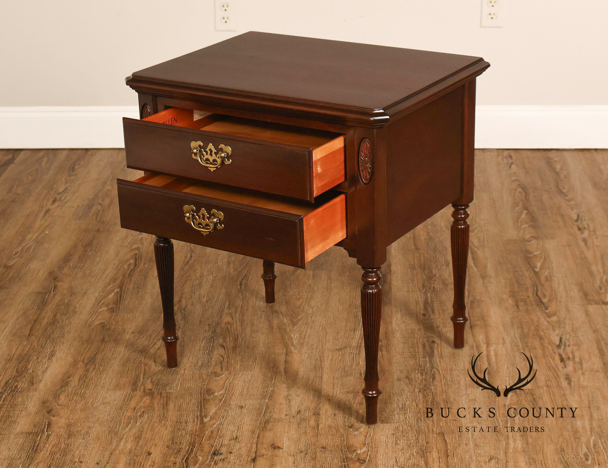 Ethan Allen 'Georgian Court' Cherry Nightstand