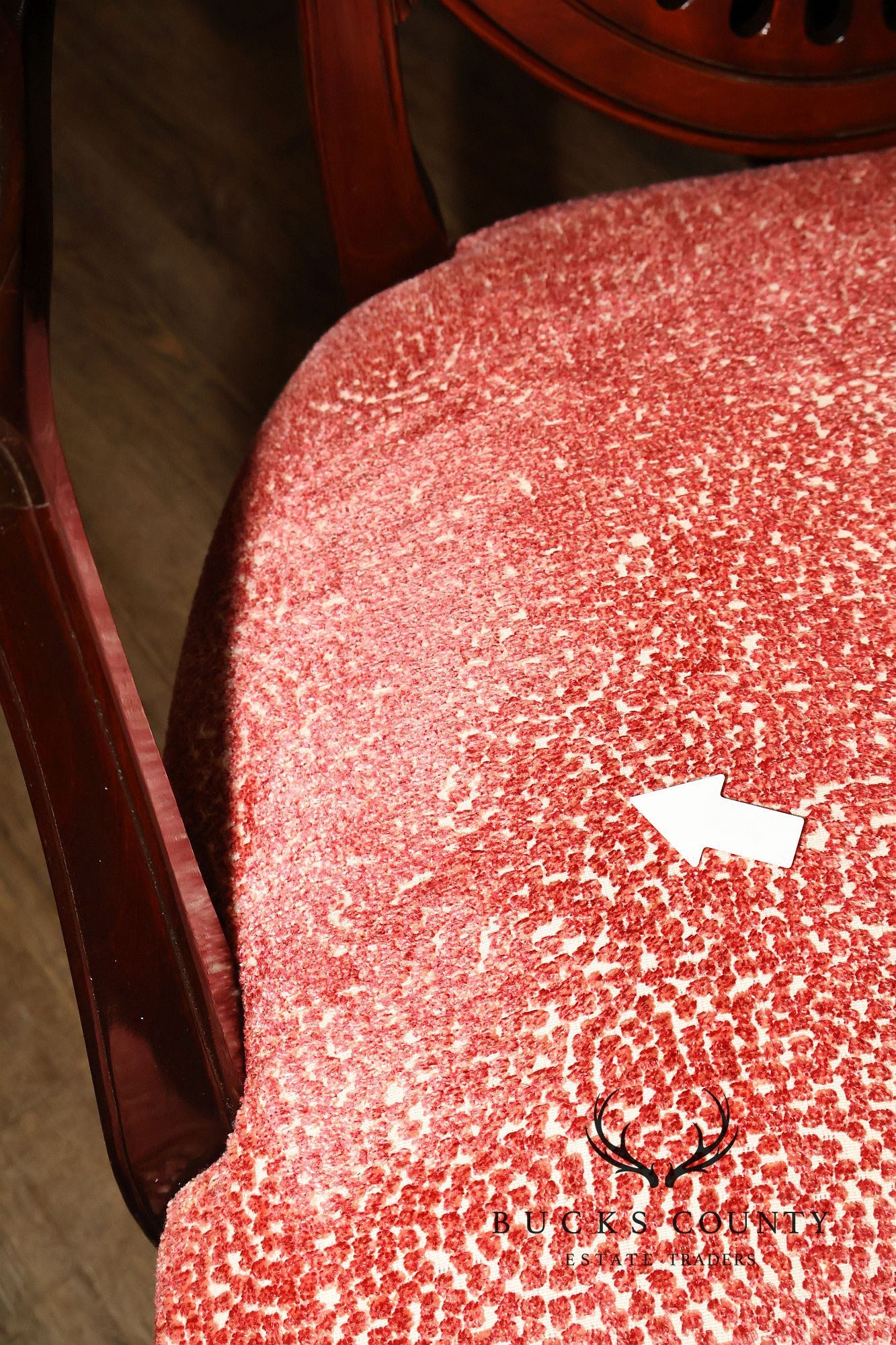 Stickley Federal Mahogany Set Of Eight Shield Back Dining Chairs