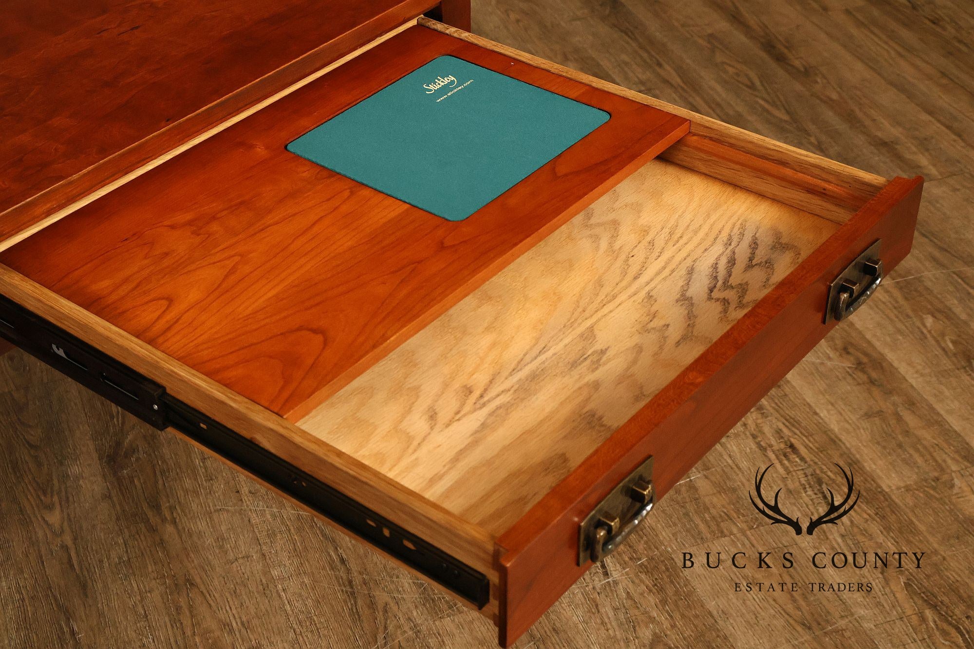 Stickley Mission Collection Cherry Spindled Writing Desk