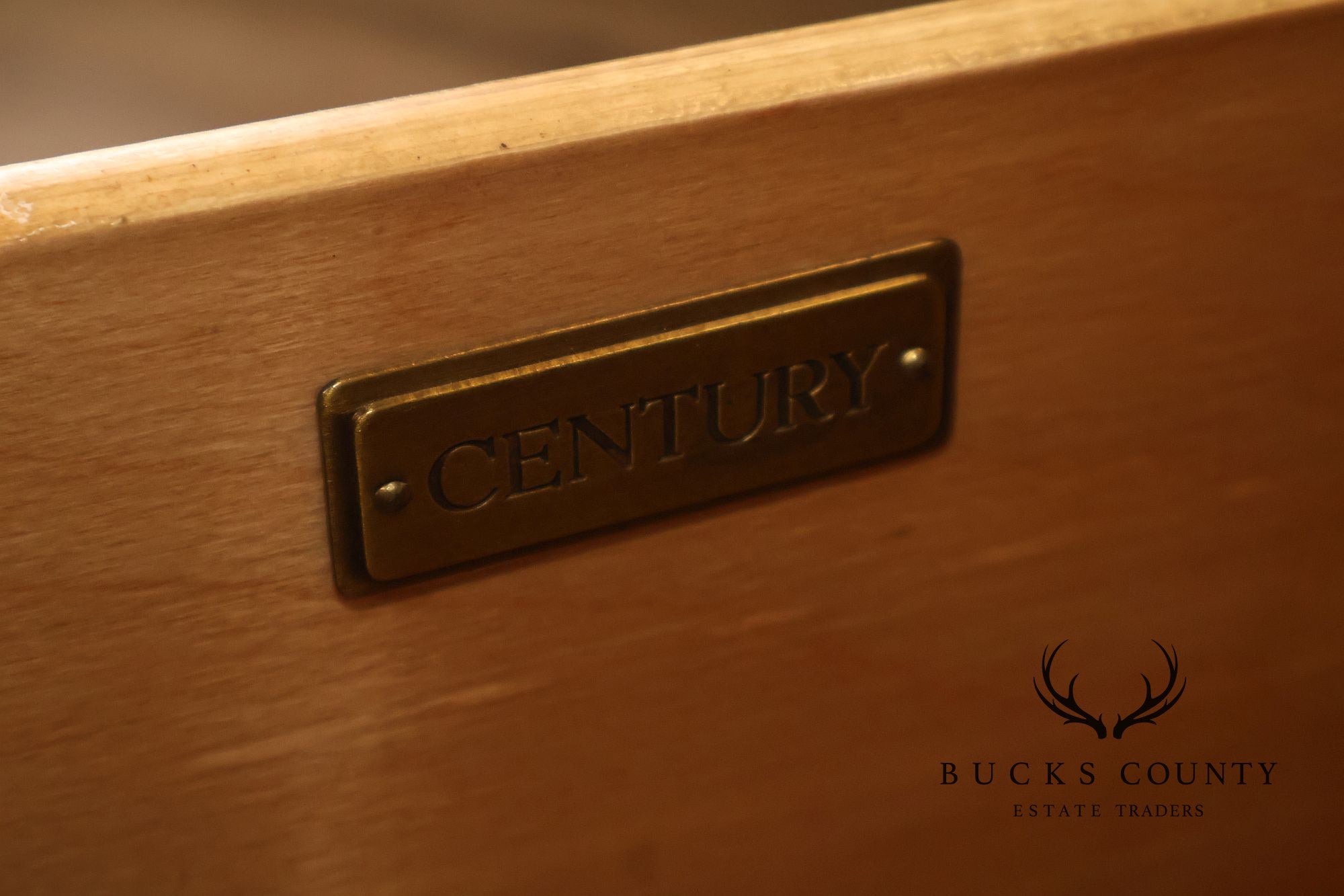 Century Furniture  French Provincial Style Marble Top Chest