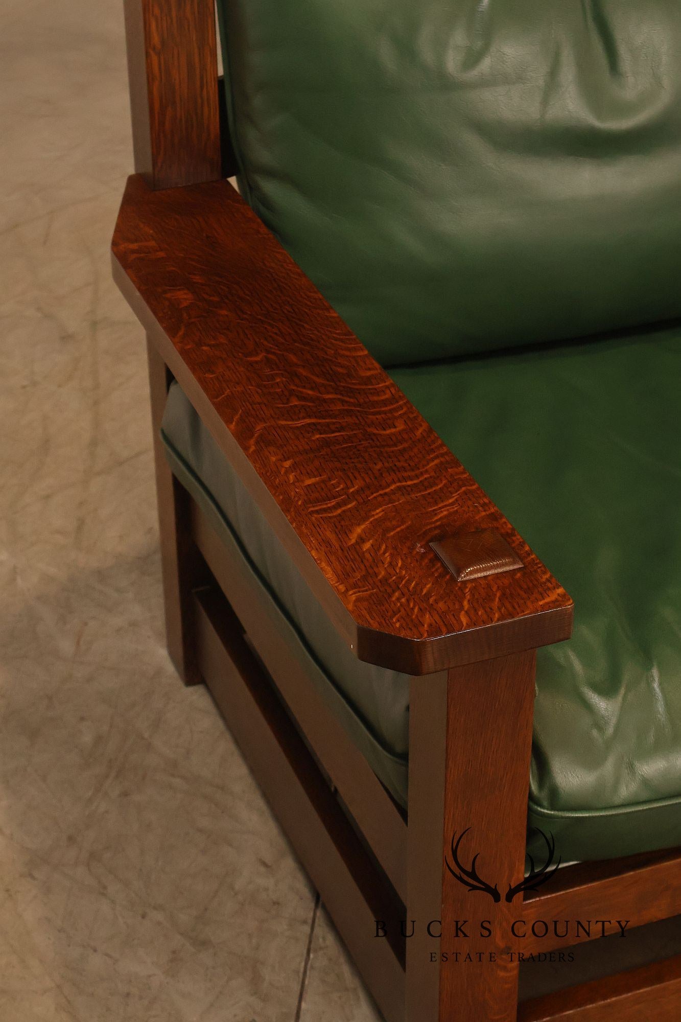 Stickley Mission Collection Oak Eastwood Lounge Chair