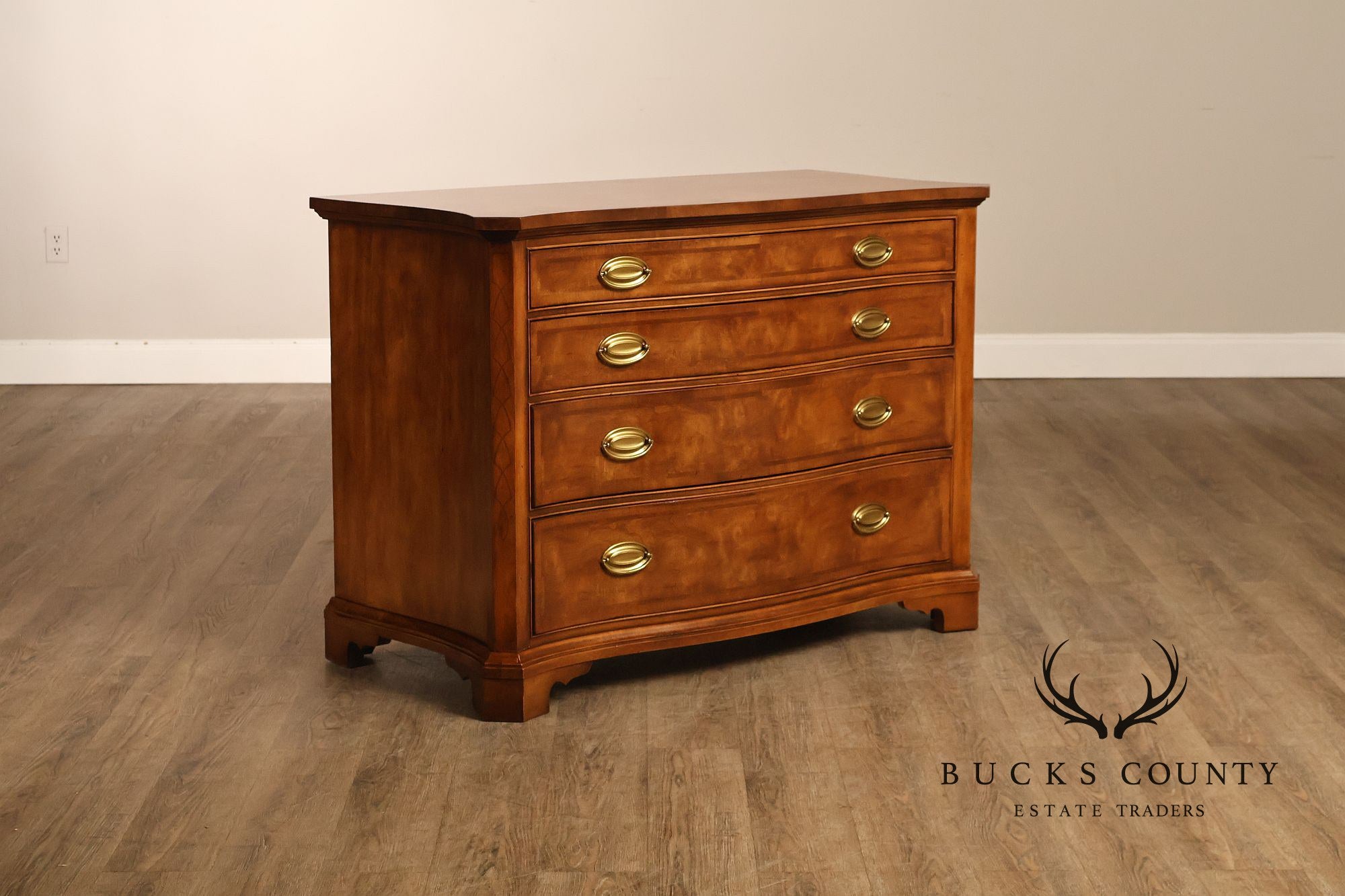 Henredon Aston Court Serpentine Chest of Drawers