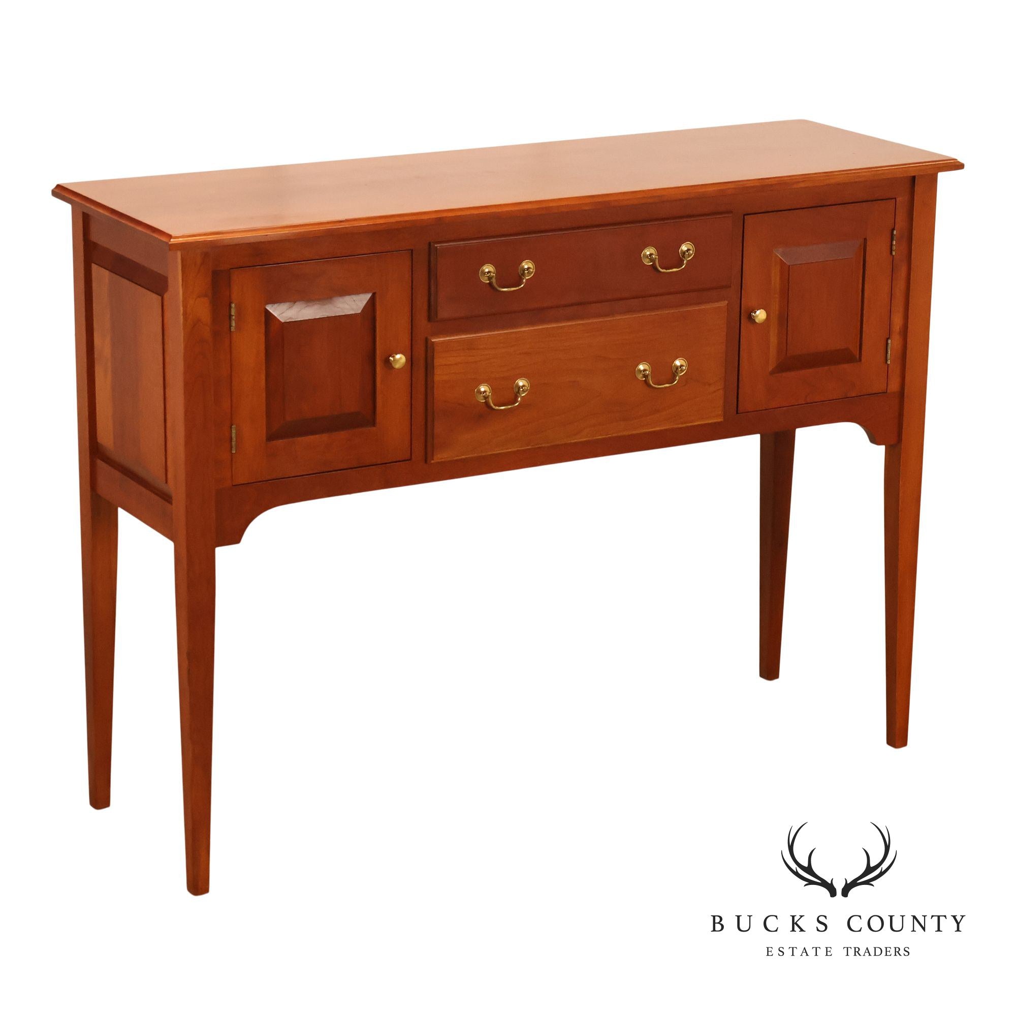 Tom Seely Hepplewhite Style Cherry Sideboard