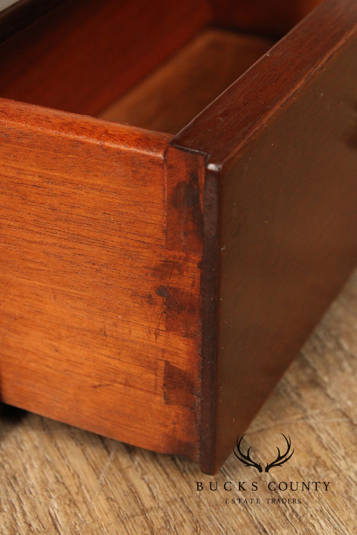 Chippendale Style Mahogany Wall-Hanging Display Shelf