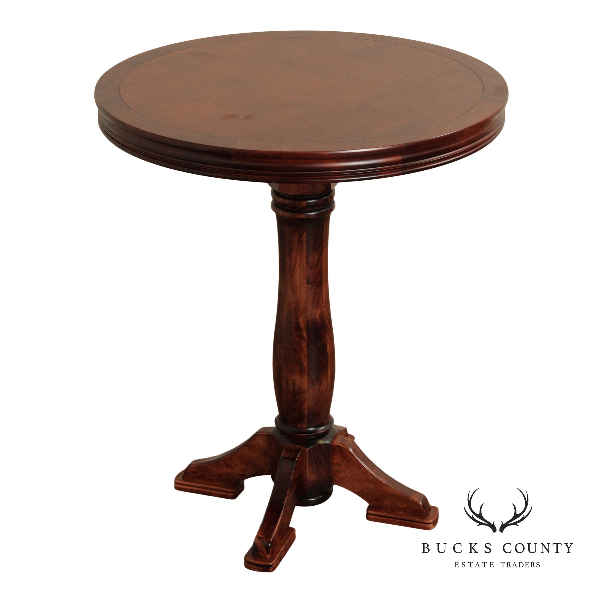 Rustic Style Round Top Bistro Table