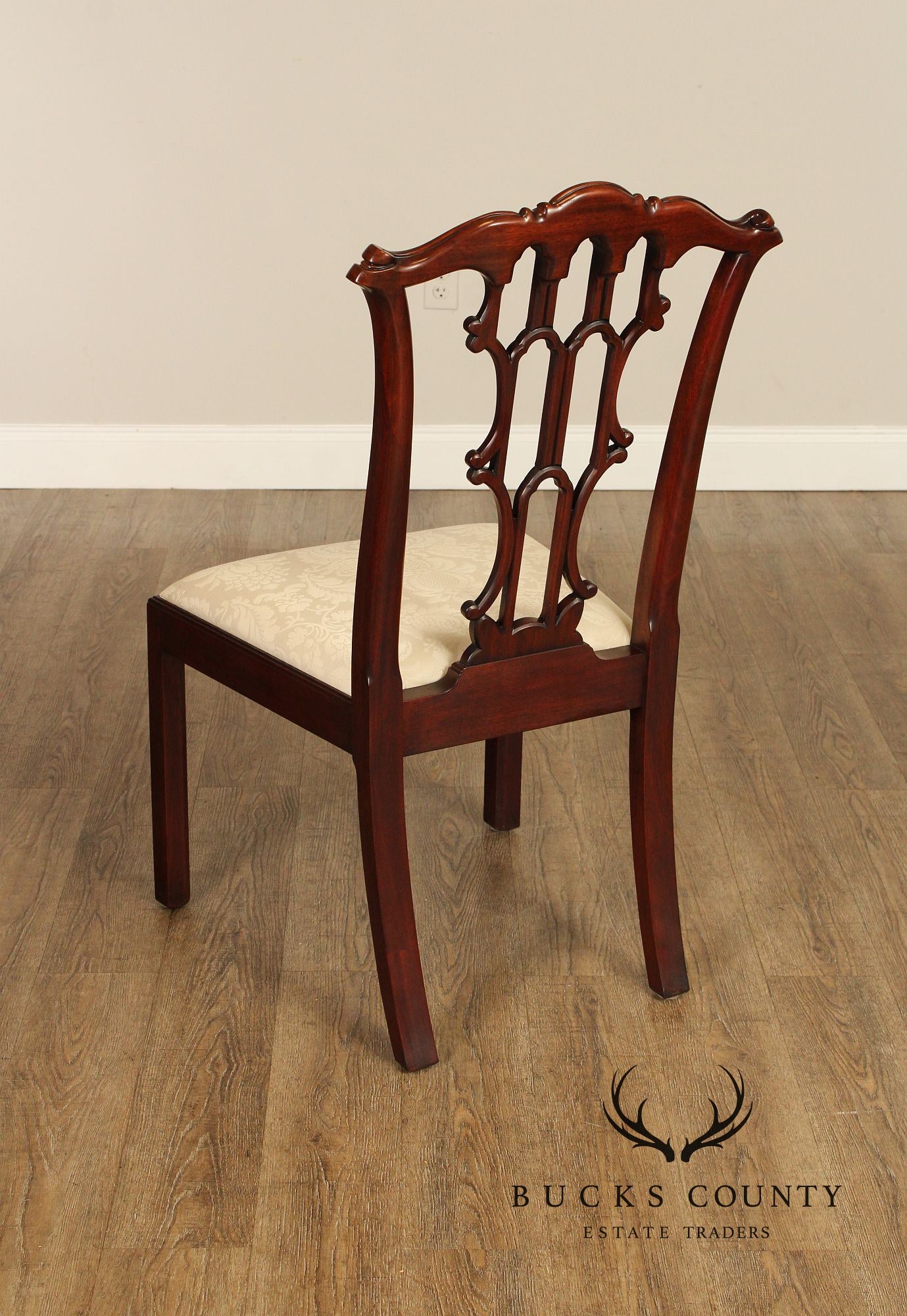 Henkel Harris Georgian Style Set of Six Mahogany Dining Chairs