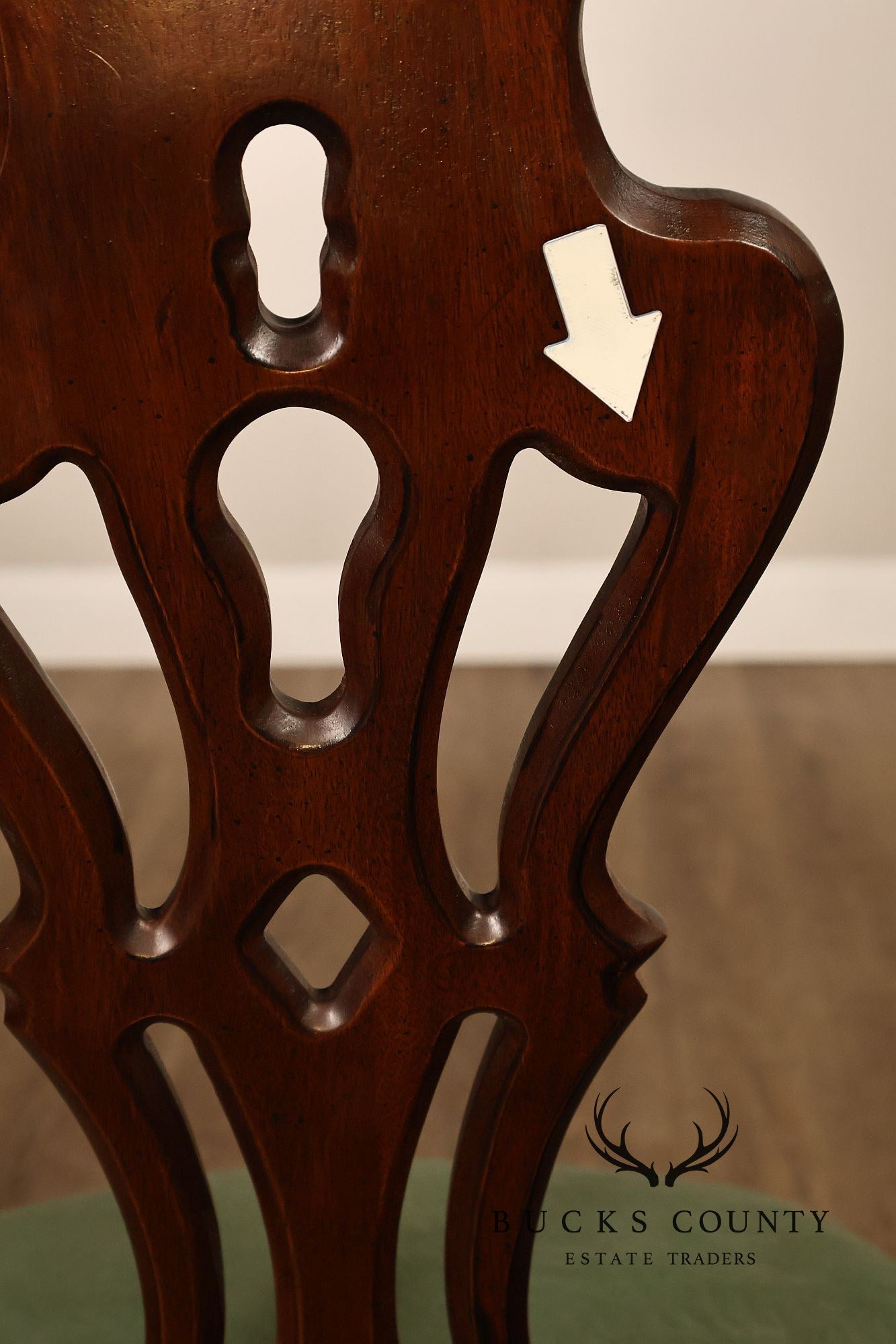 Henredon 'Rittenhouse Square' Set of Six Mahogany Dining Chairs