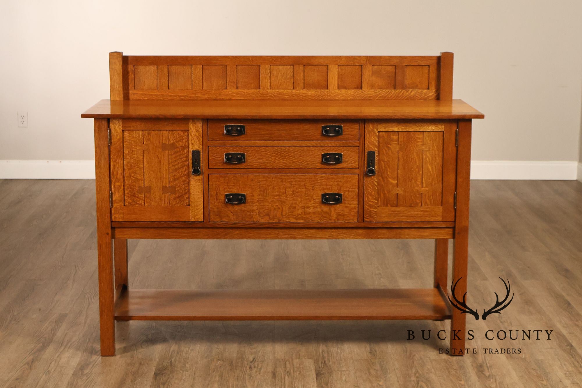 Stickley Mission Collection Oak Sideboard