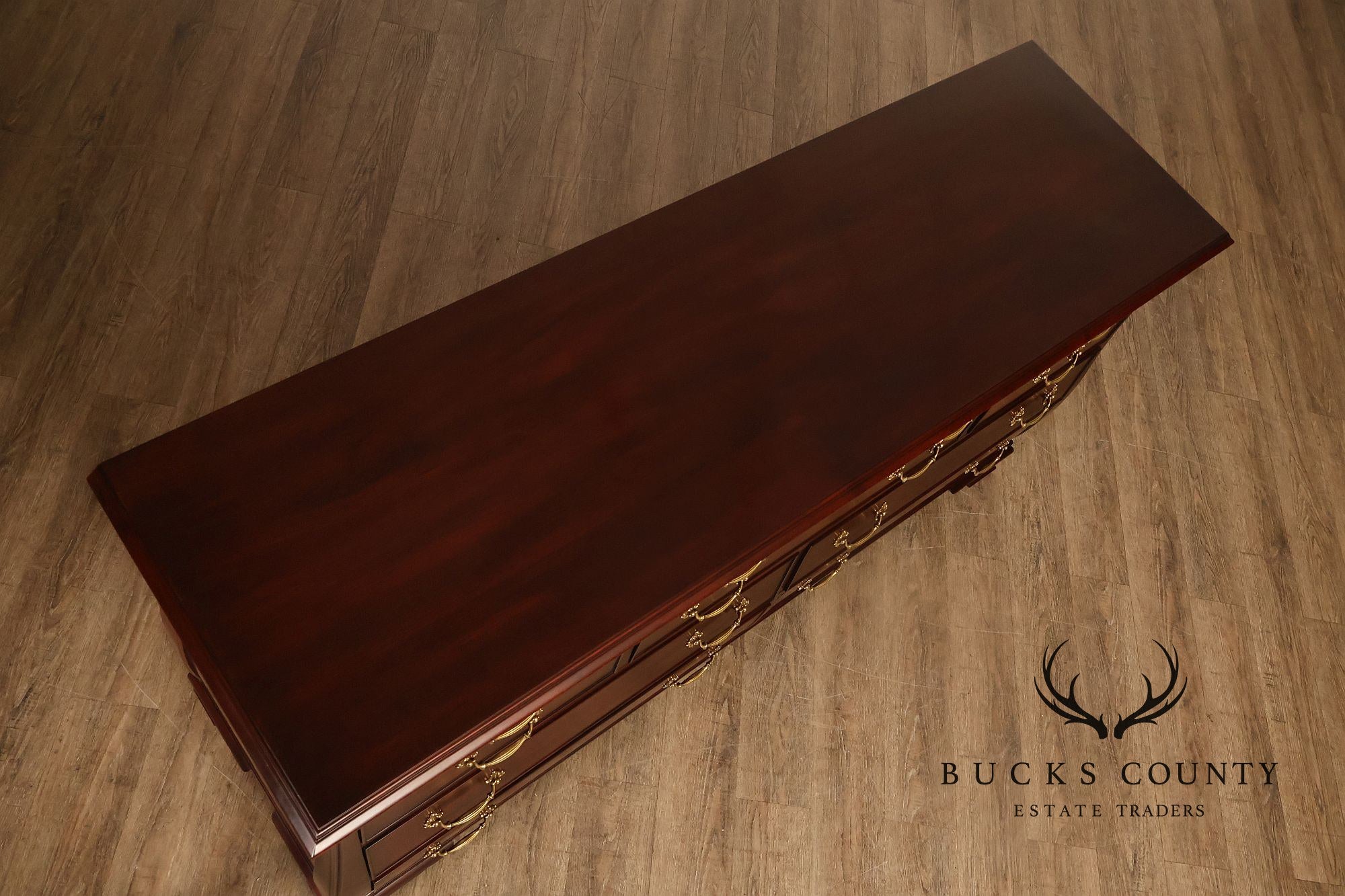 Henkel Harris Mahogany Long Dresser