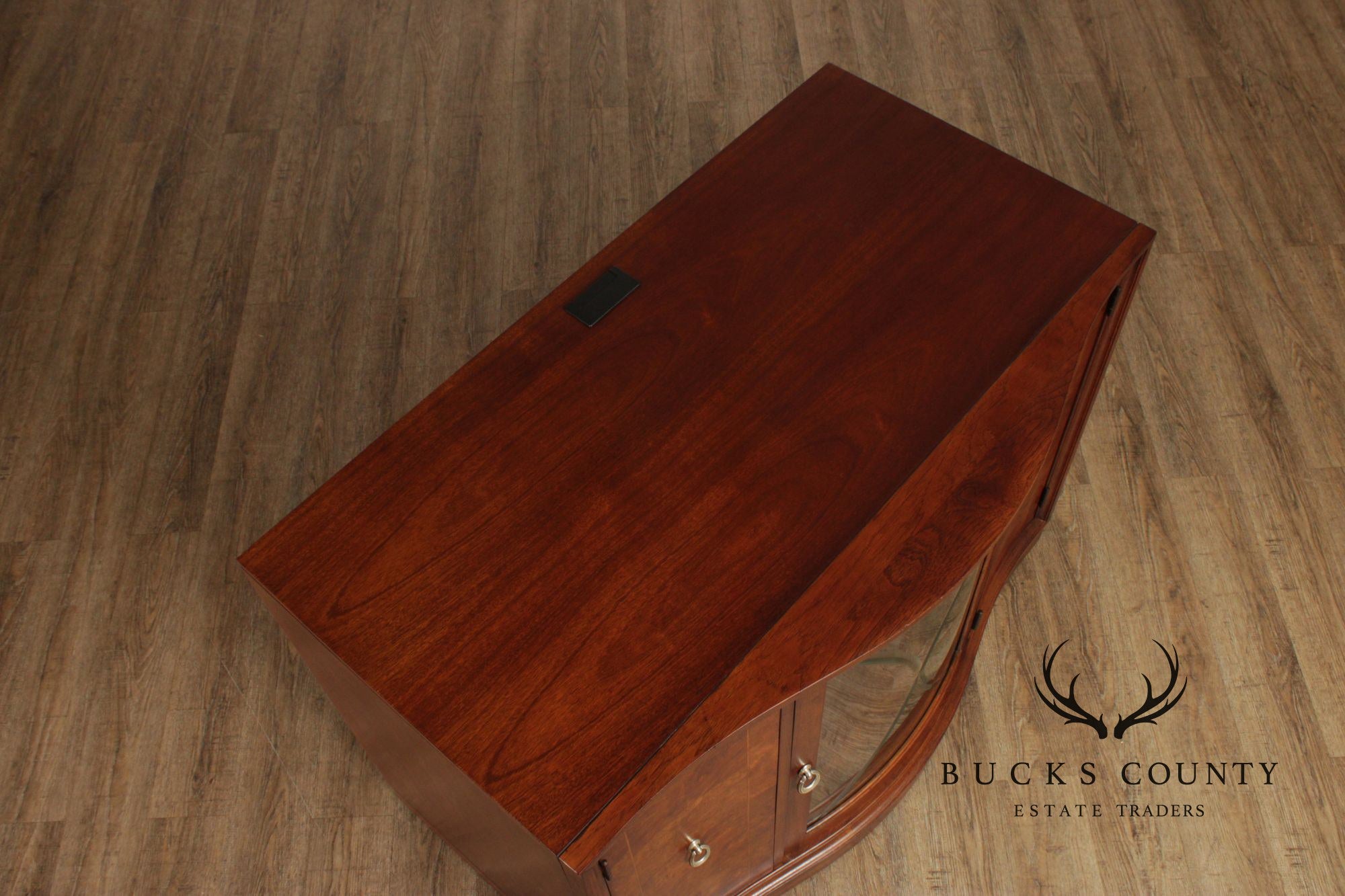 Thomasville 'Bogart' Mahogany Media Cabinet