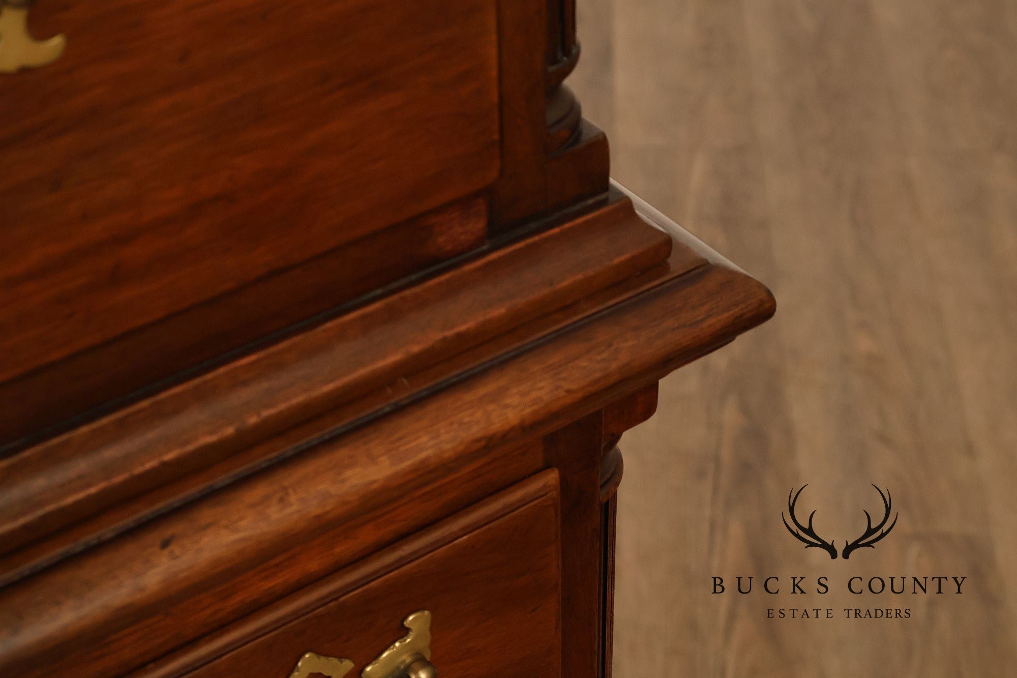 Kittinger Chippendale Style Mahogany Highboy