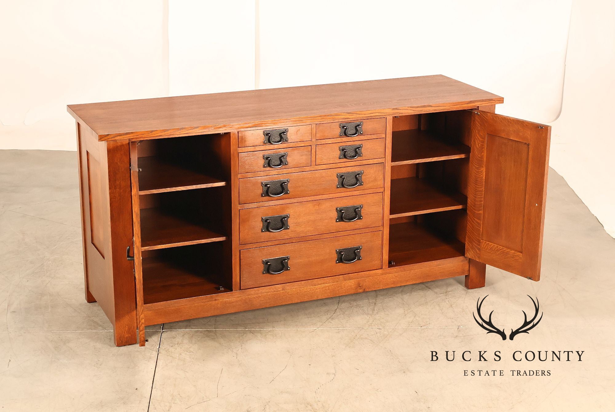 Stickley Syracuse Mission Collection Syracuse  Oak Sideboard