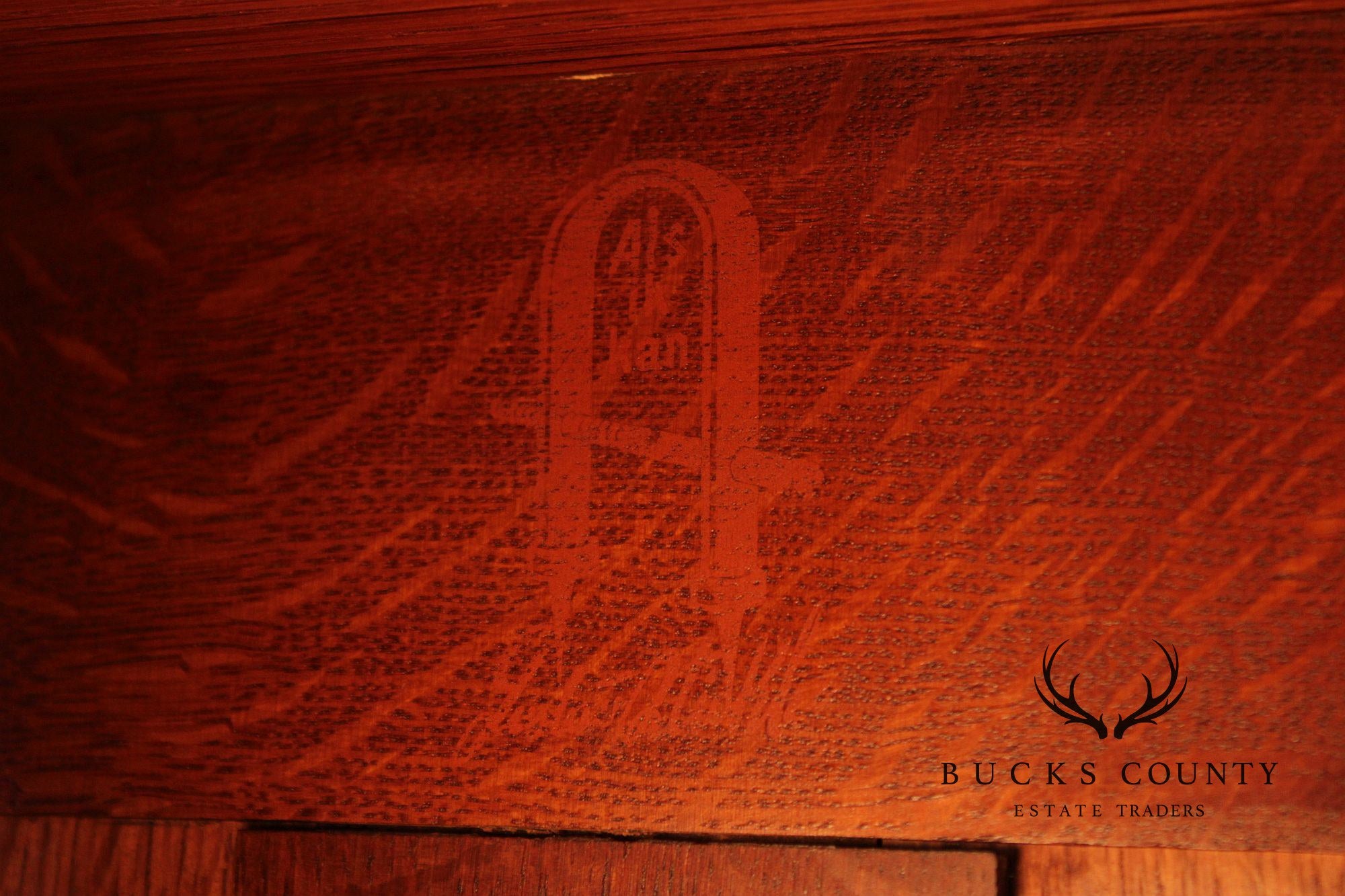 Gustav Stickley Antique Mission Oak No. 815 China Cabinet