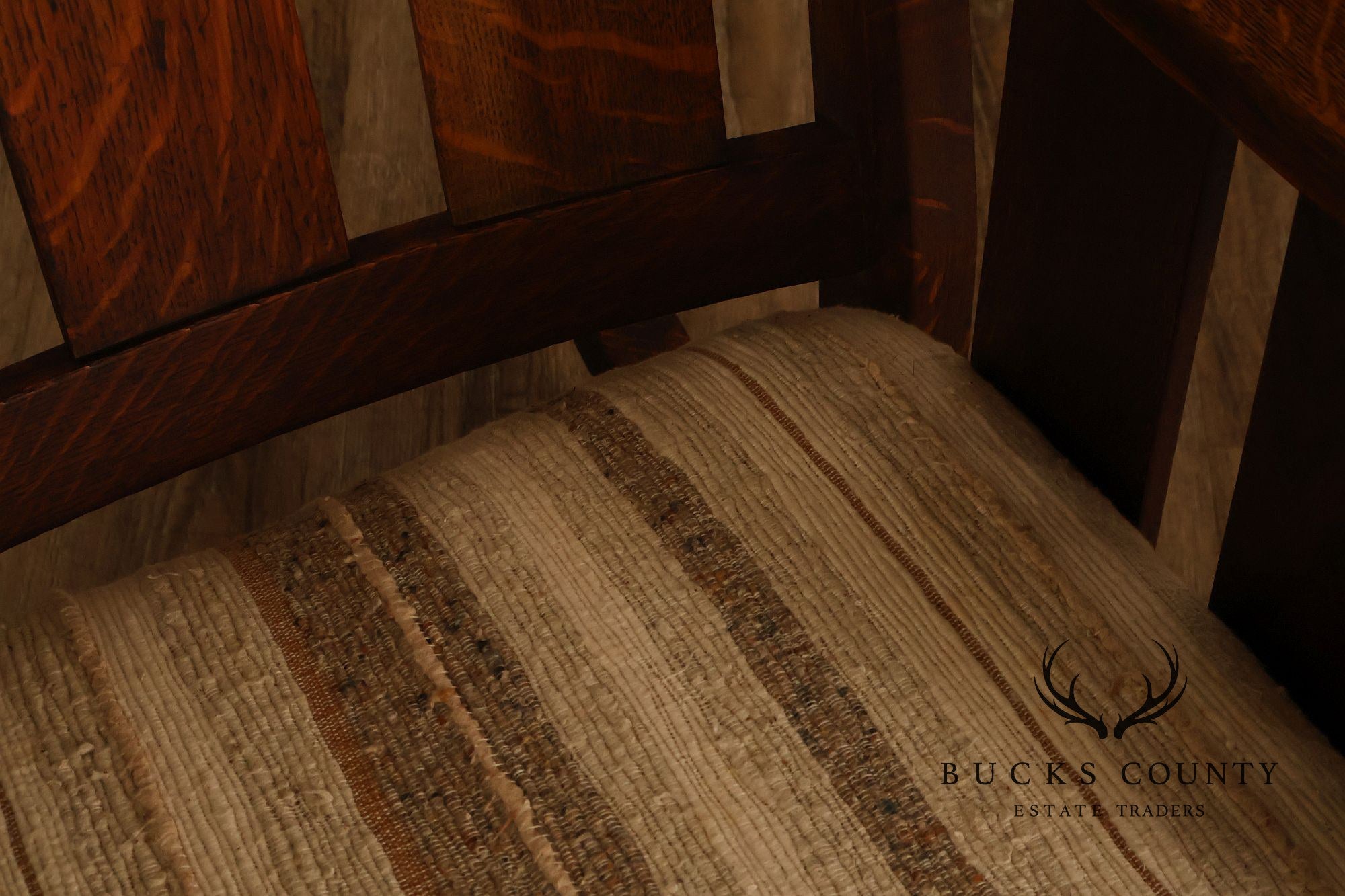 Antique Lifetime Furniture Mission Oak Rocking Chair