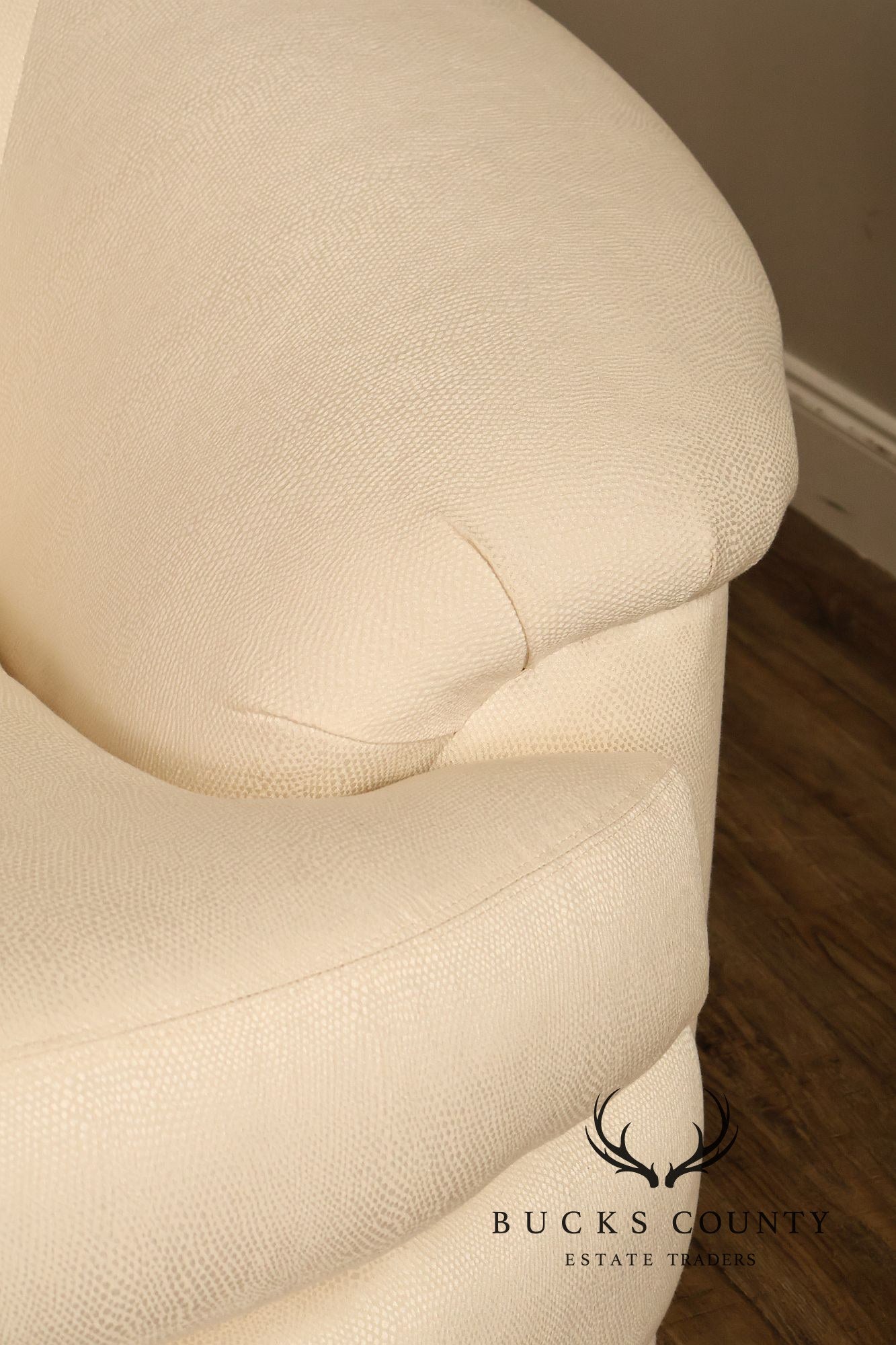 Thayer Coggin Post Modern Curved Sectional Sofa