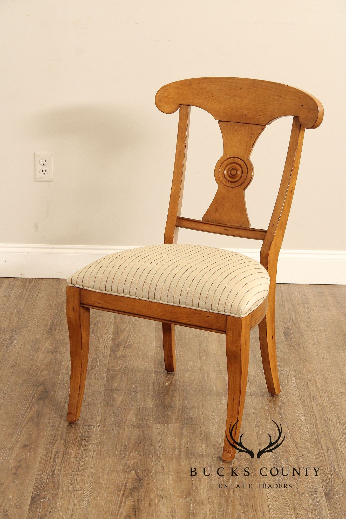 Ethan Allen Biedermeier Style Set of Six Dining Chairs