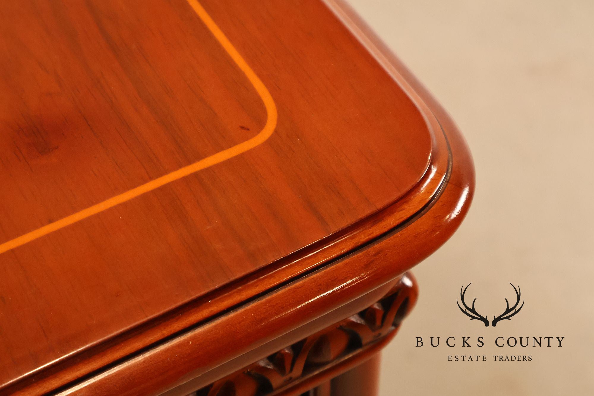Edwardian Style Inlaid Mahogany Chest of Drawers