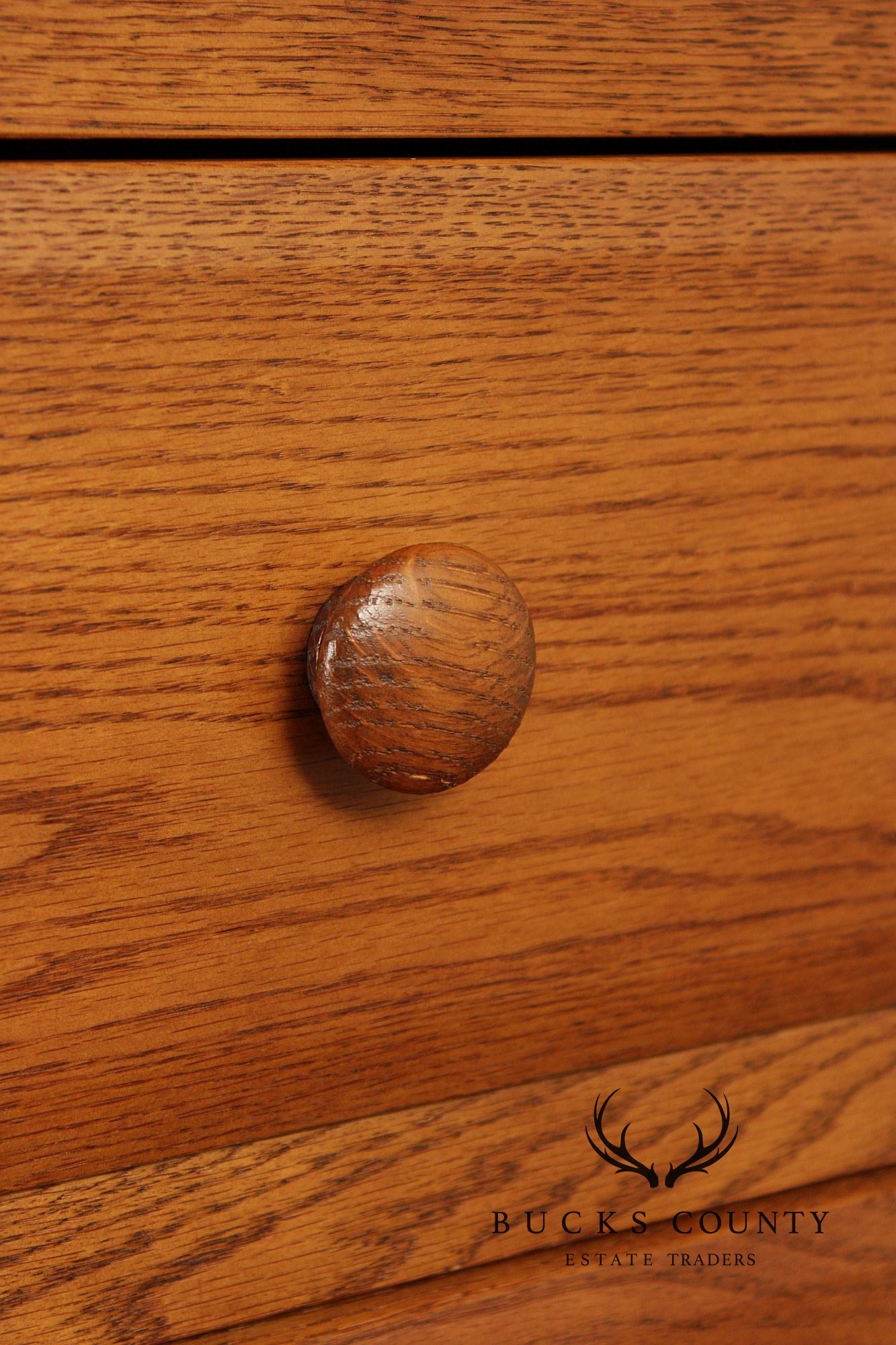 Hunt Country Furniture Oak Eight Drawer High Chest