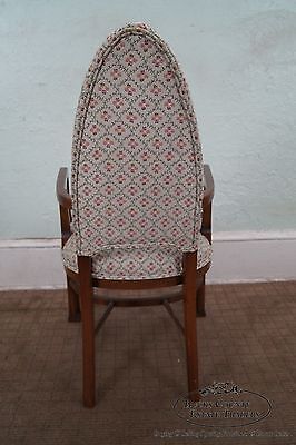 Custom Quality Mid Century Gothic Style Arm Chair