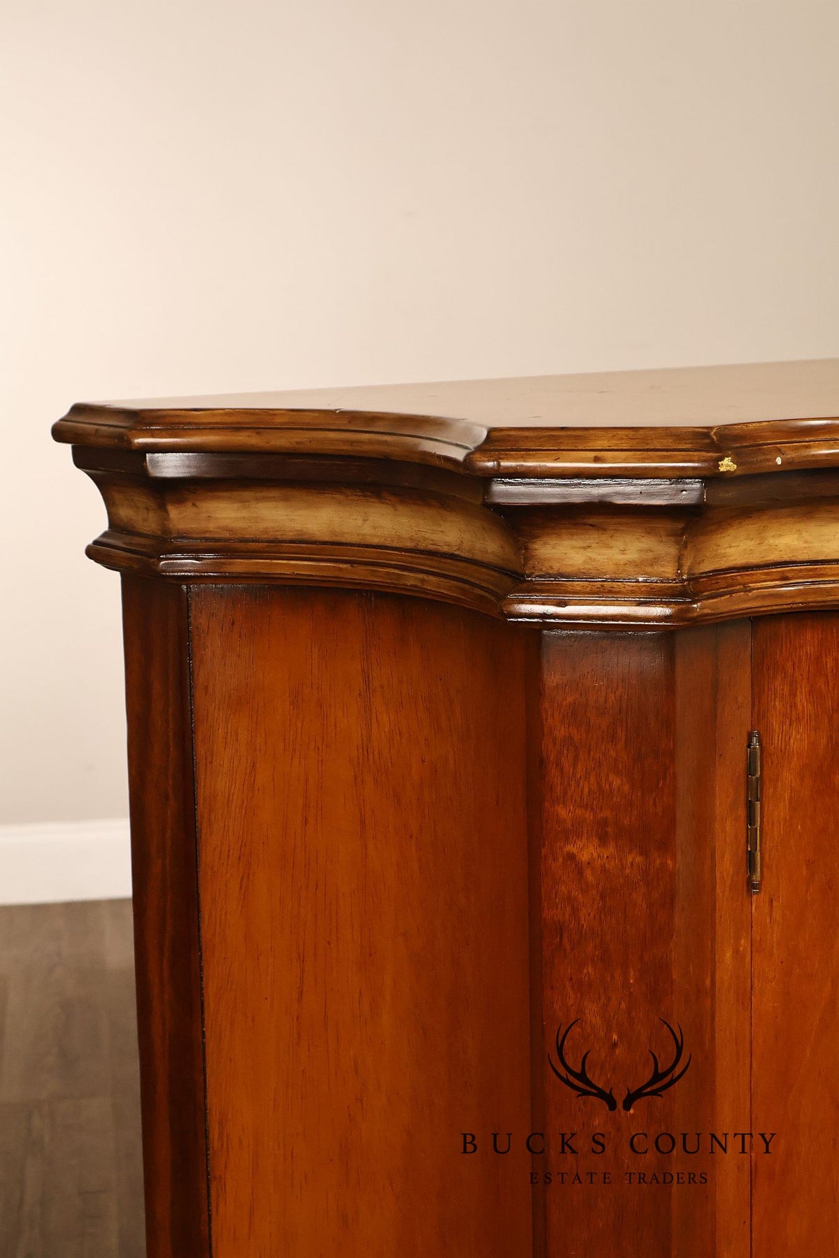 South Cone Venetian Style Painted Sideboard