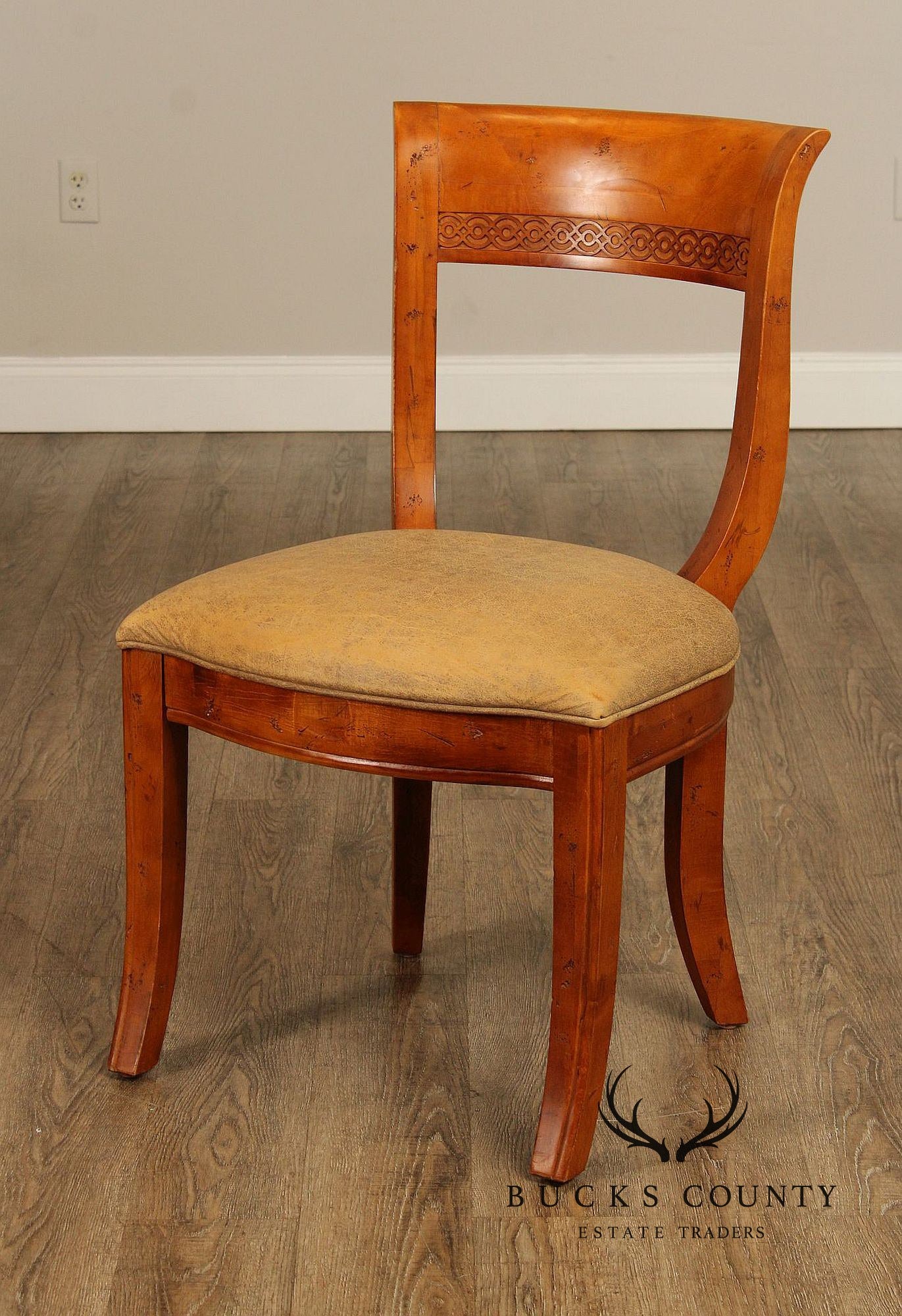 Century Furniture Biedermeier Style Set of Four Dining Chairs