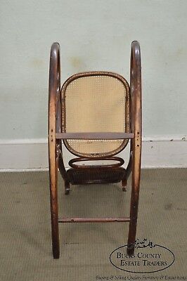 Thonet Vintage Antique Bentwood Rocker Rocking Chair