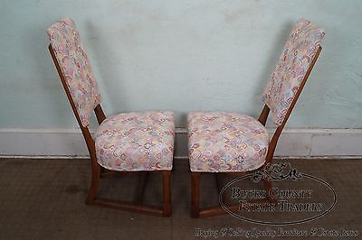 Jamestown Lounge Feudal Oak Set of 4 Antique Dining Chairs