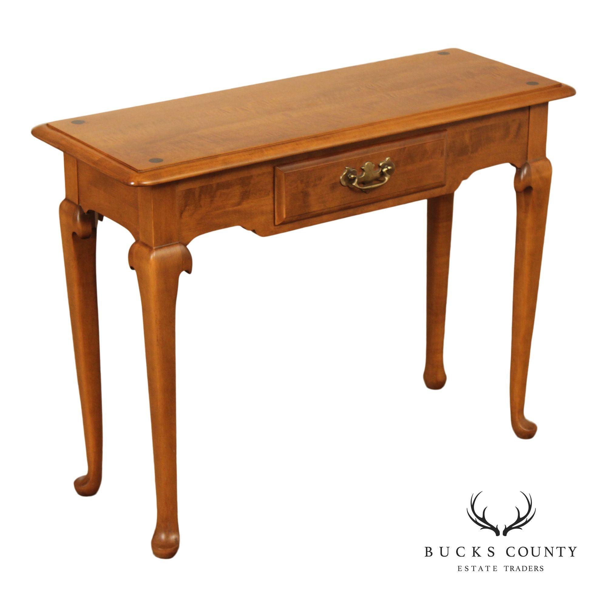 Ethan Allen 1776 Collection Maple Console Table