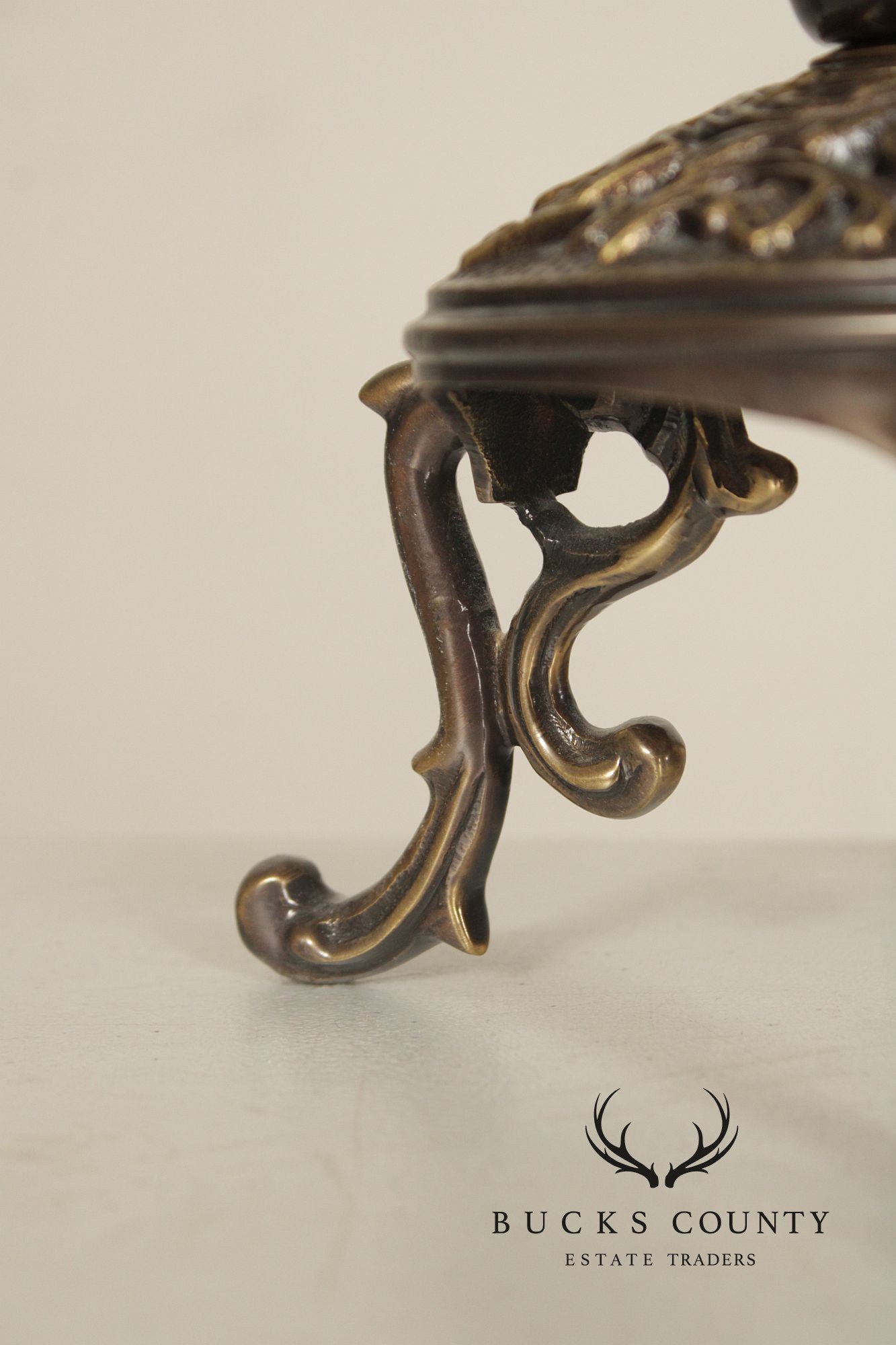 Frederick Cooper Rococo Style Brass Table Lamp