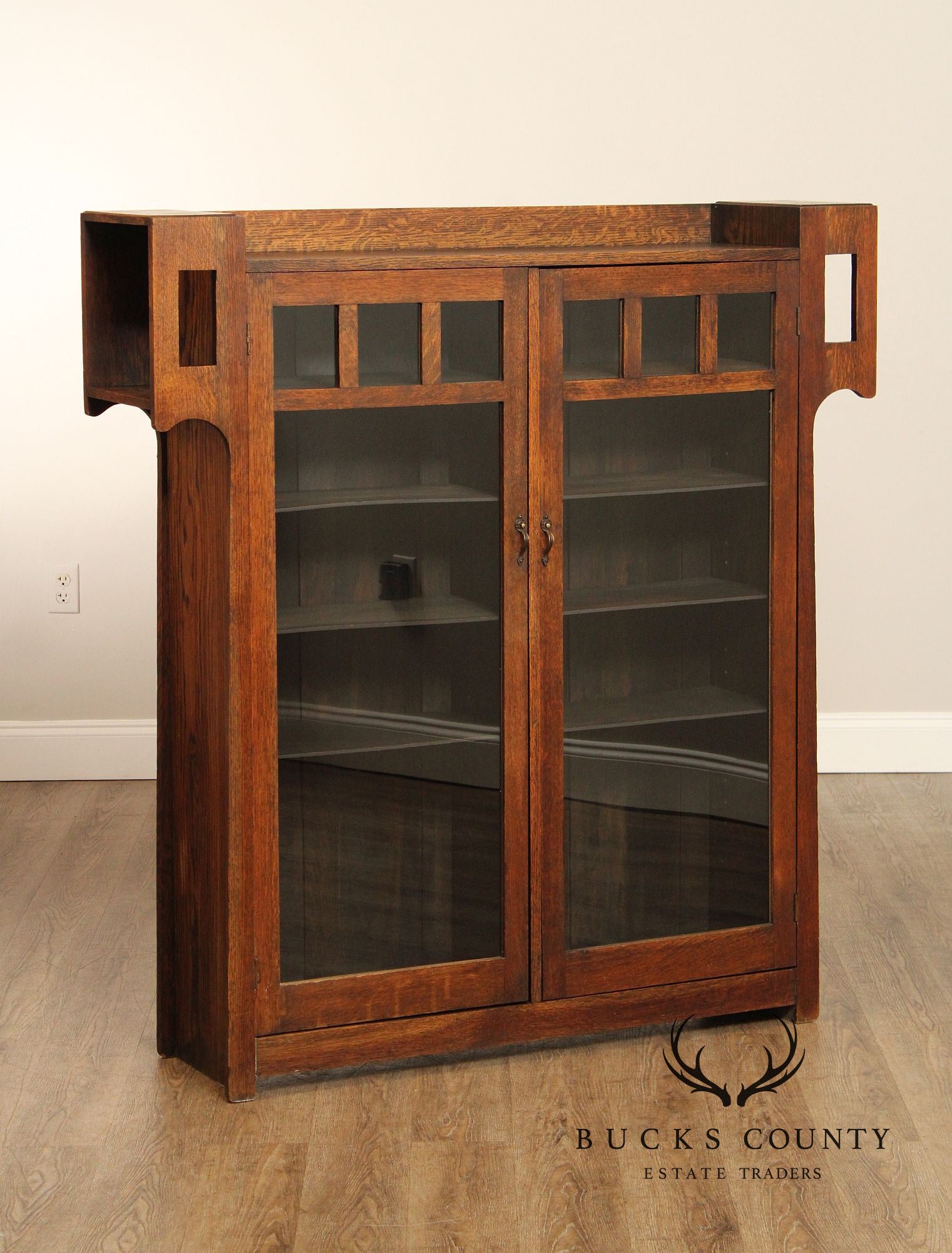 Grand Rapids Antique Mission Oak Bookcase