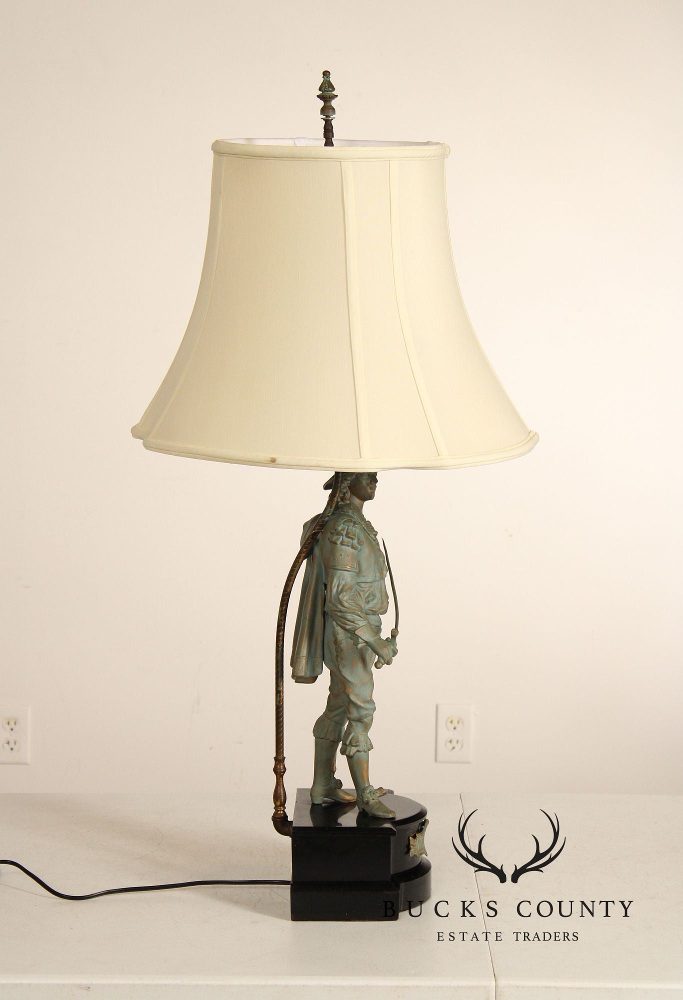 Vintage Pair of Figural Table Lamps