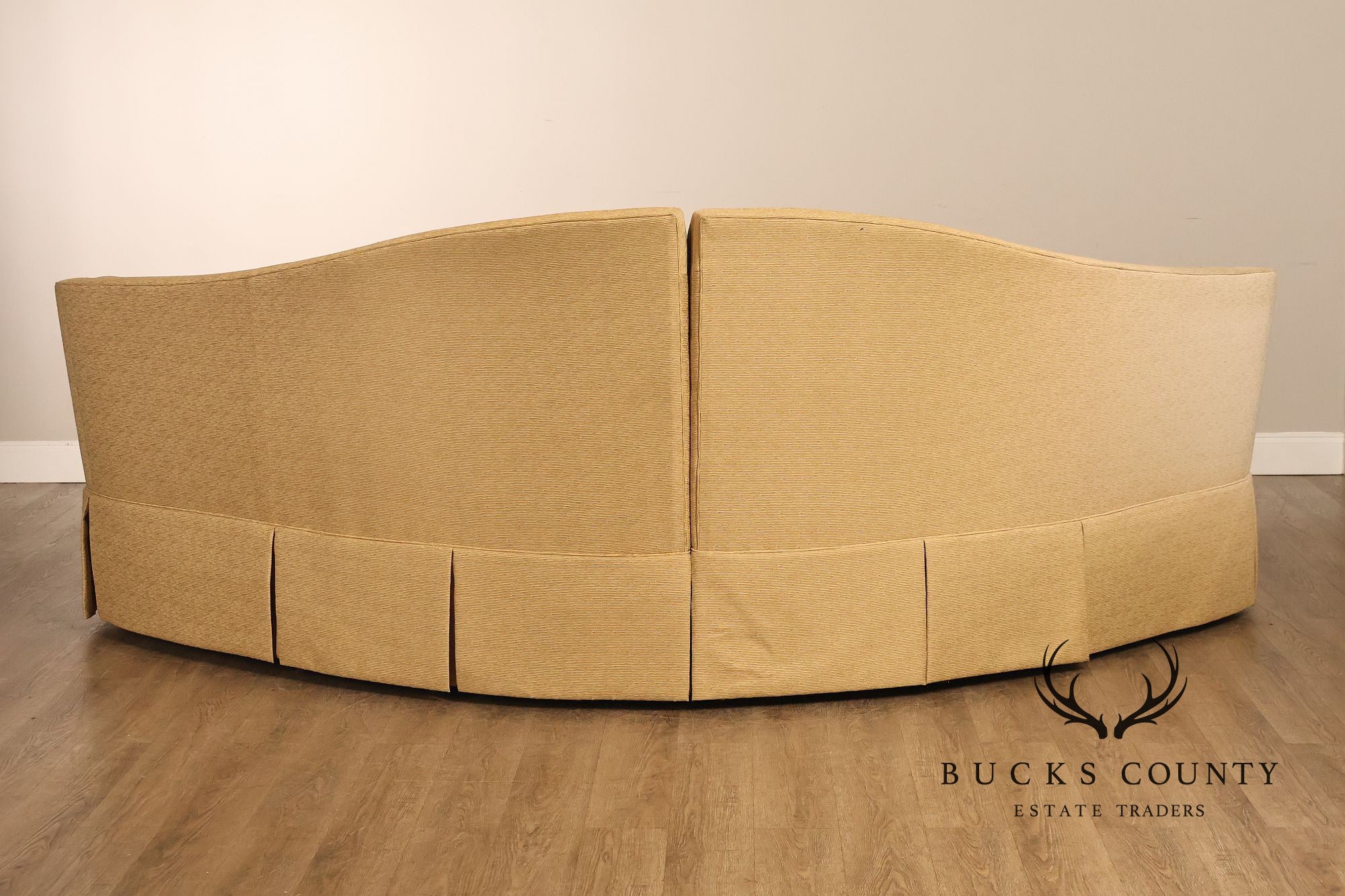 Thomasville Bogart Collection Curved Corner Sofa