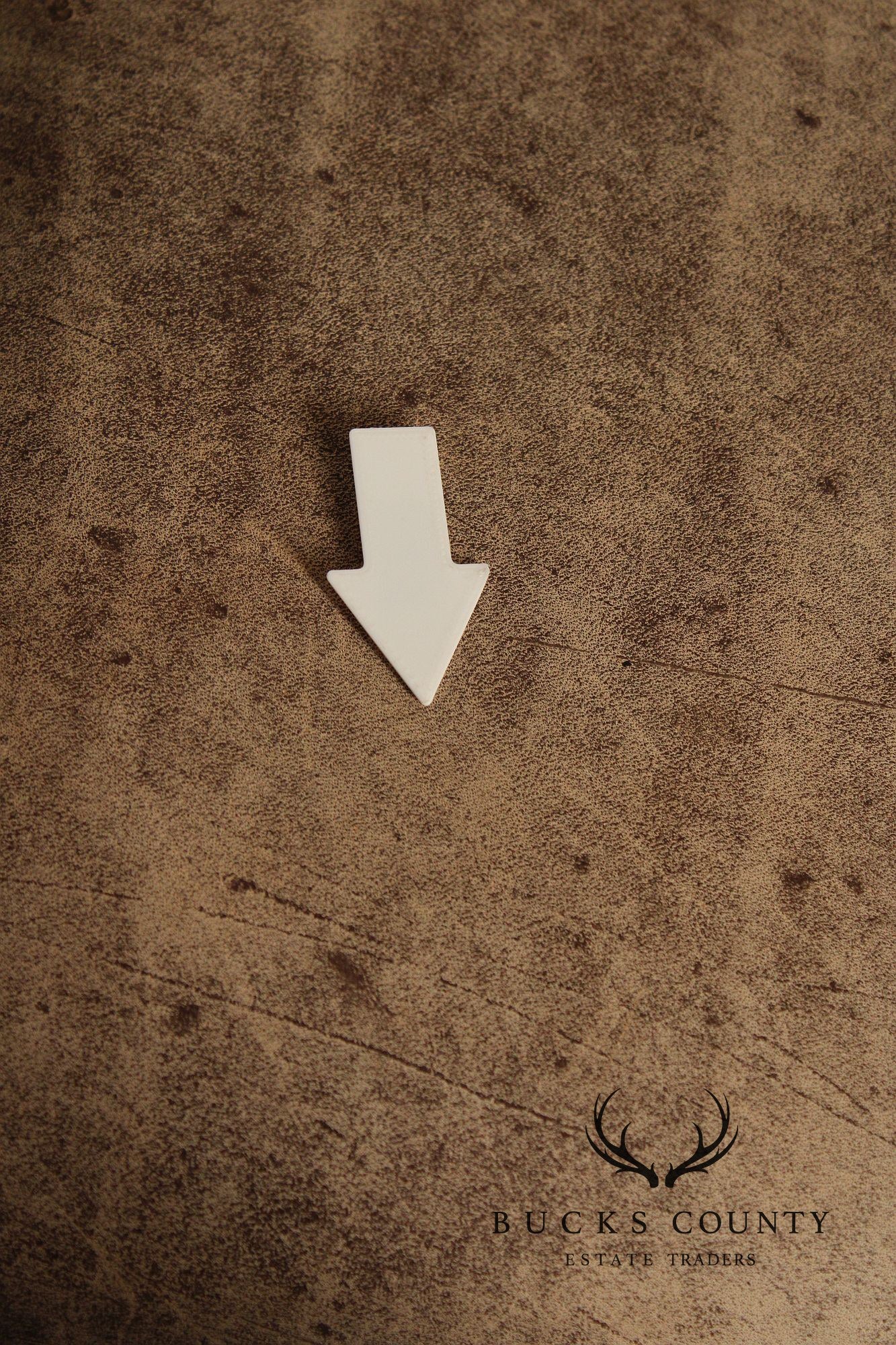 Stickley Mission Collection Oak and Leather Footstool