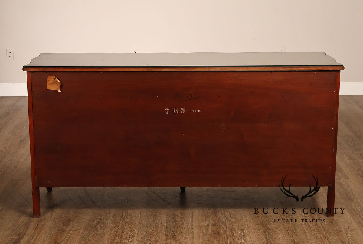 Batesville 1930s Carved Mahogany Sideboard Buffet