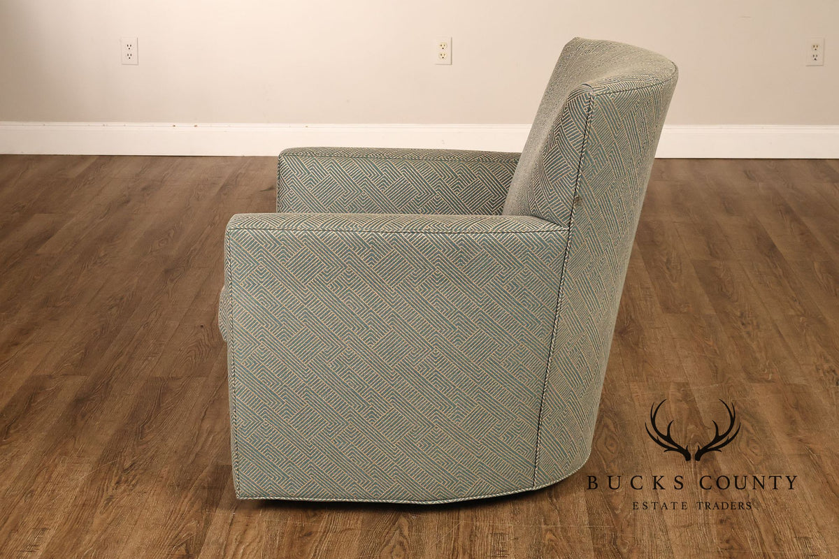 Ethan Allen Contemporary Pair of 'Turner' Armchairs