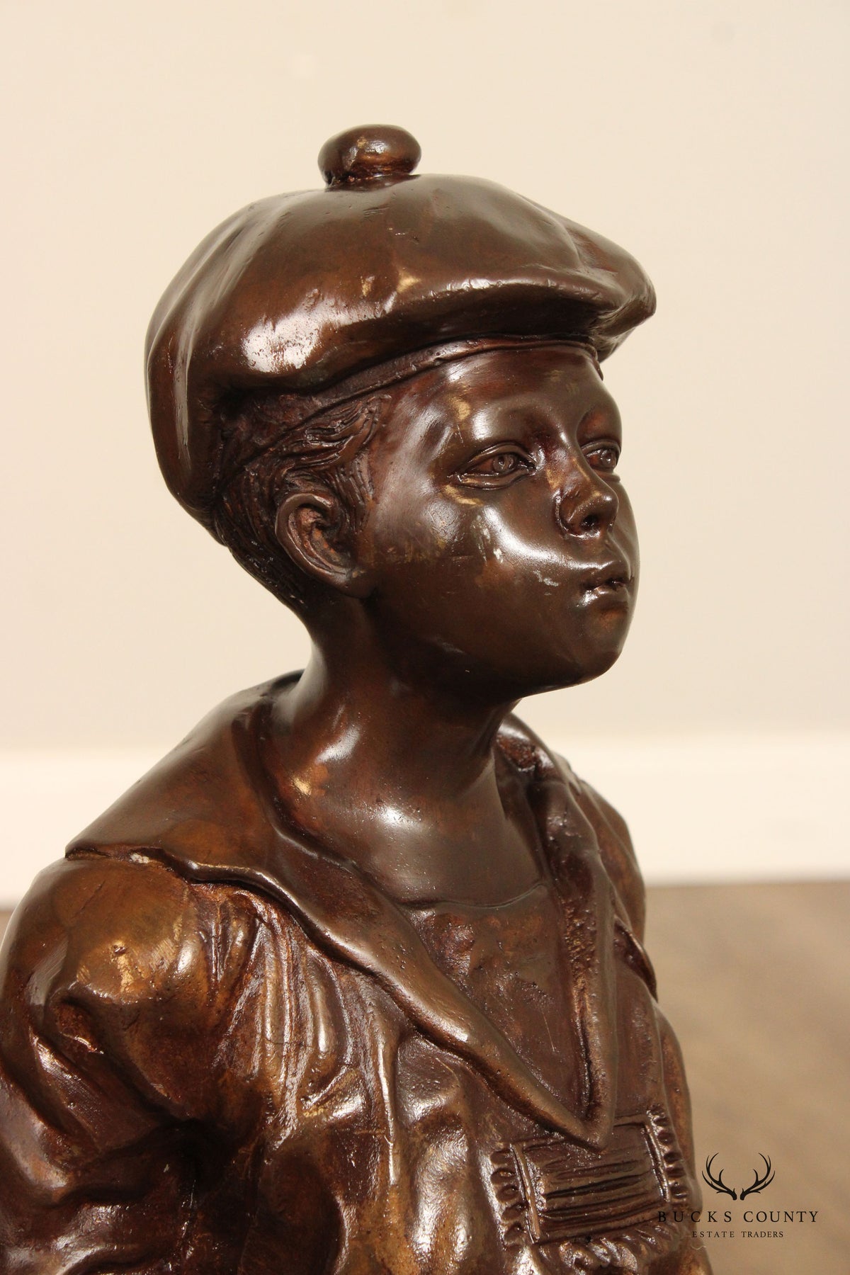 Whistling Boy 'Le Siffleur' Bronze Sculpture, After Victor Szczeblewski