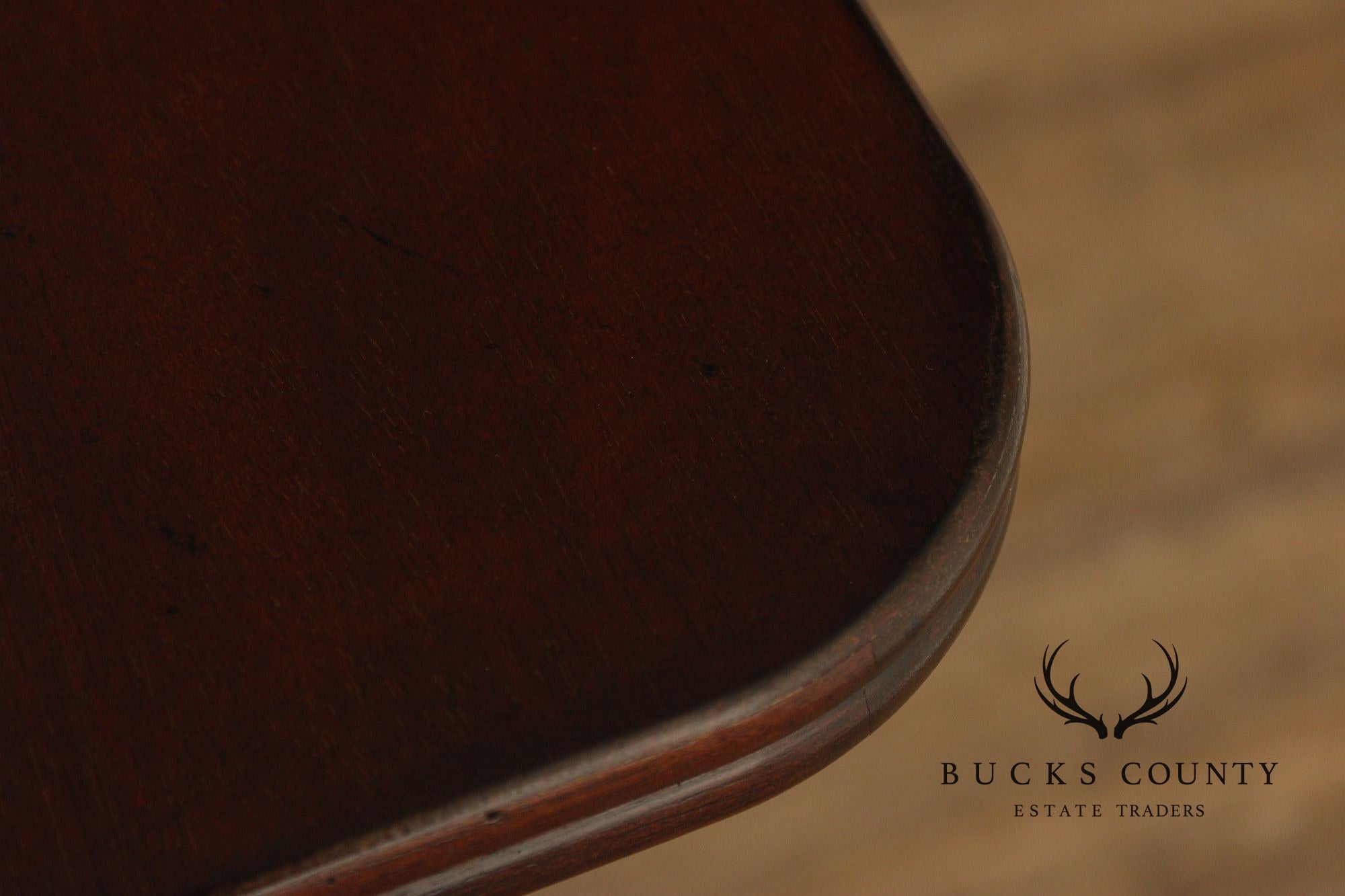 Century Oscar De La Renta Designed Mahogany Drop Leaf Table