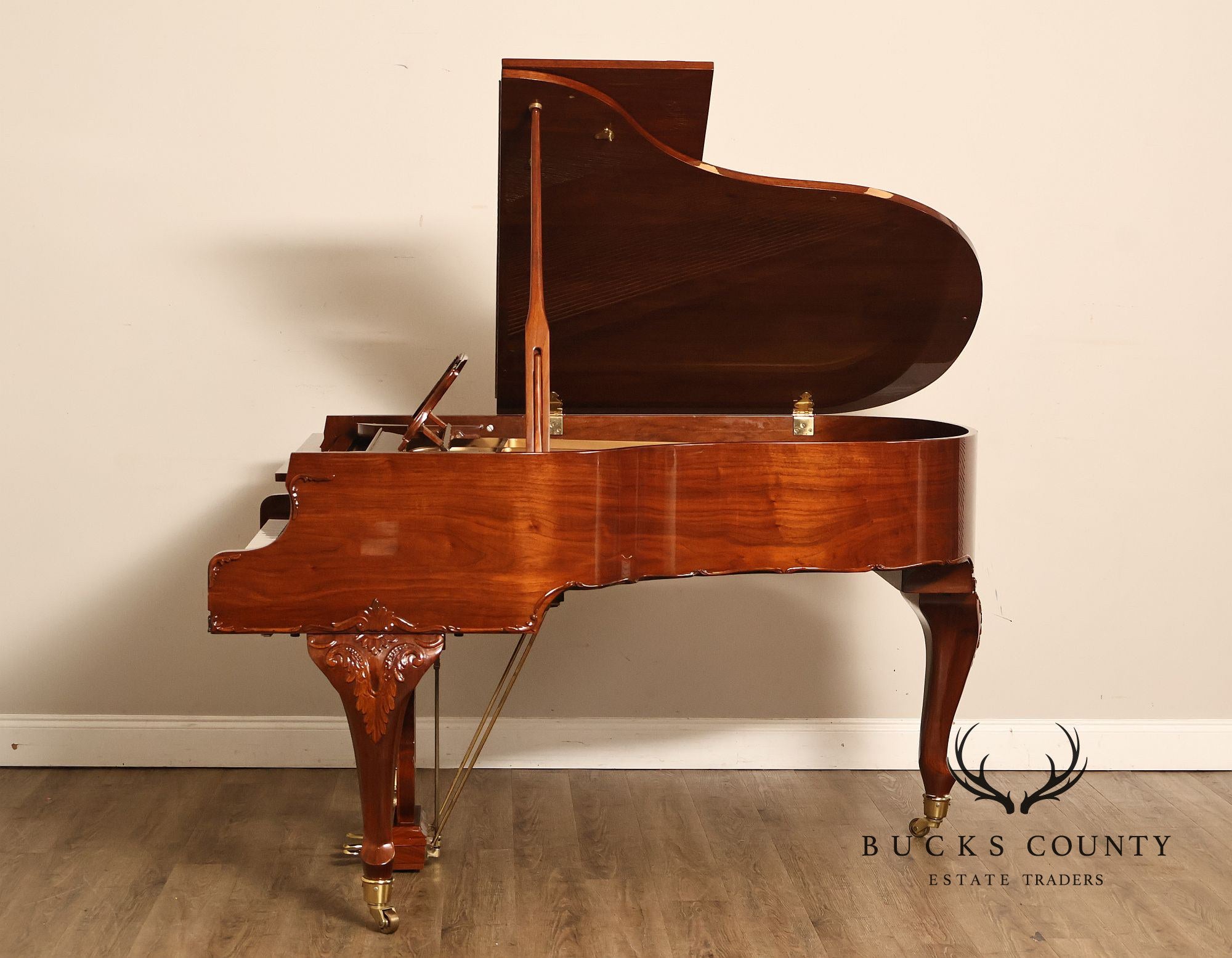 Otto Altenburg Rosewood Baby Grand Piano With Matching Duet Bench