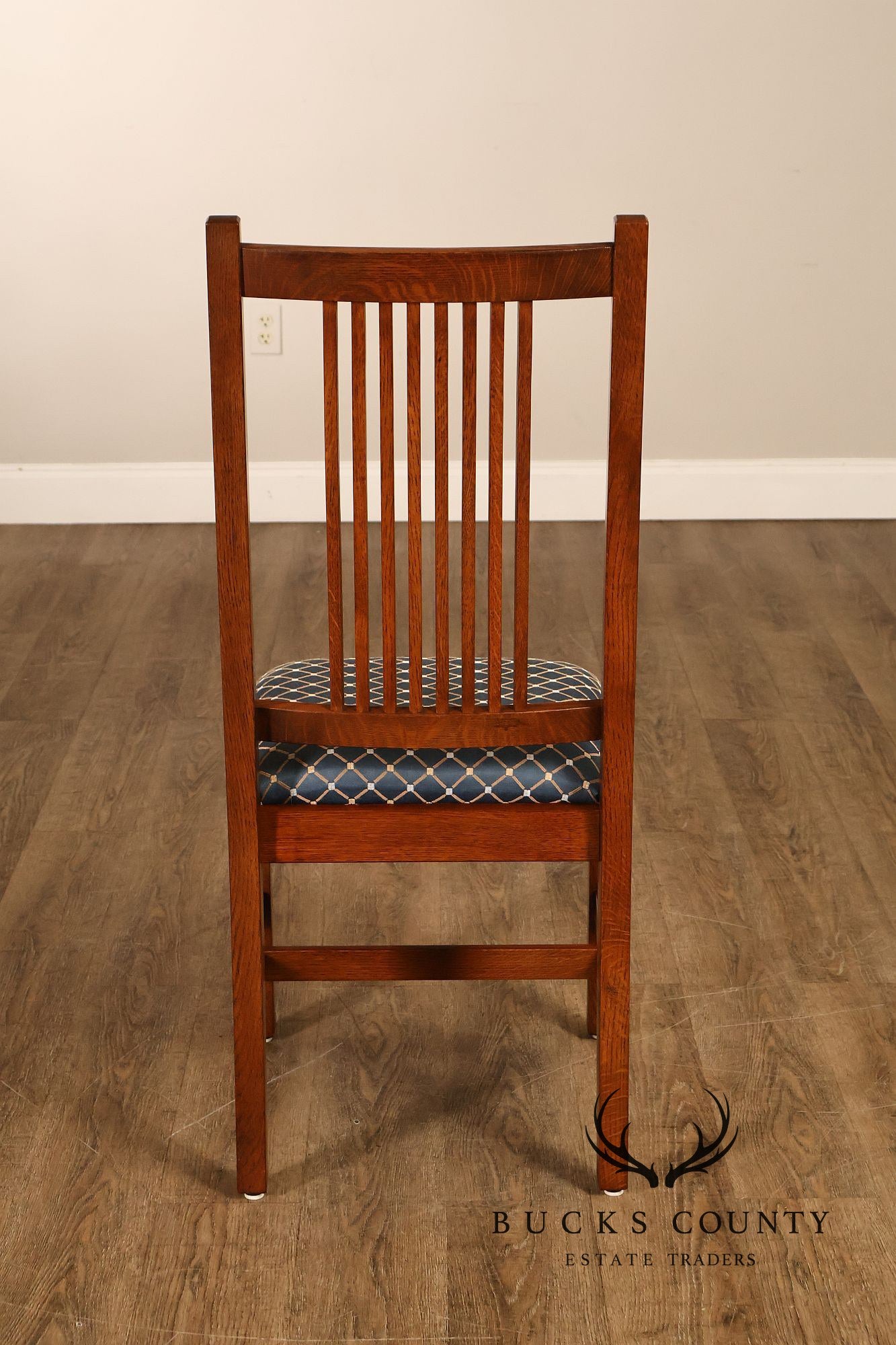 Stickley Mission Collection Set Of Eight Dining Chairs