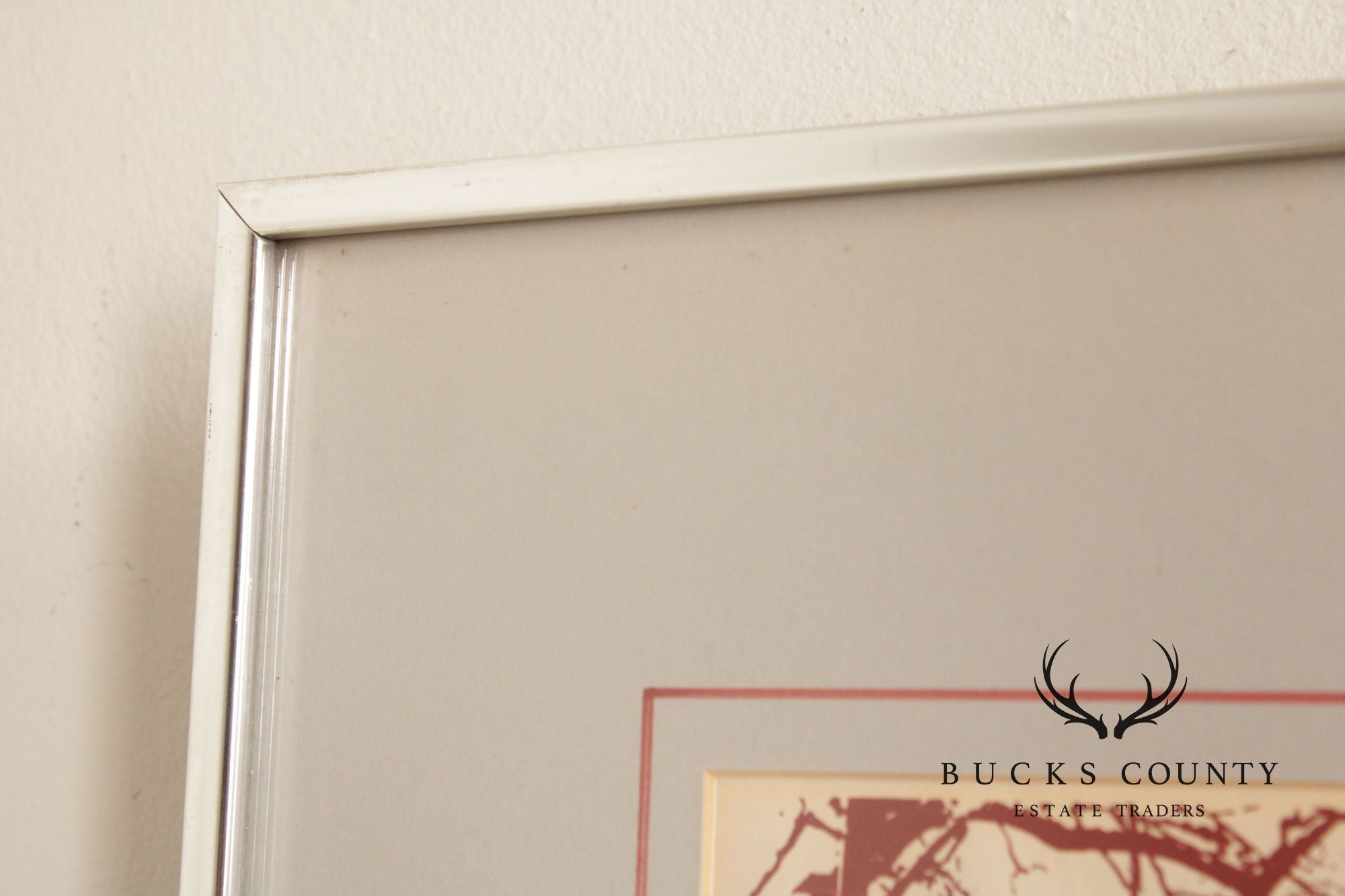 Shelley Simon Framed Linocut, Historic Cape May Douglas Gregory House