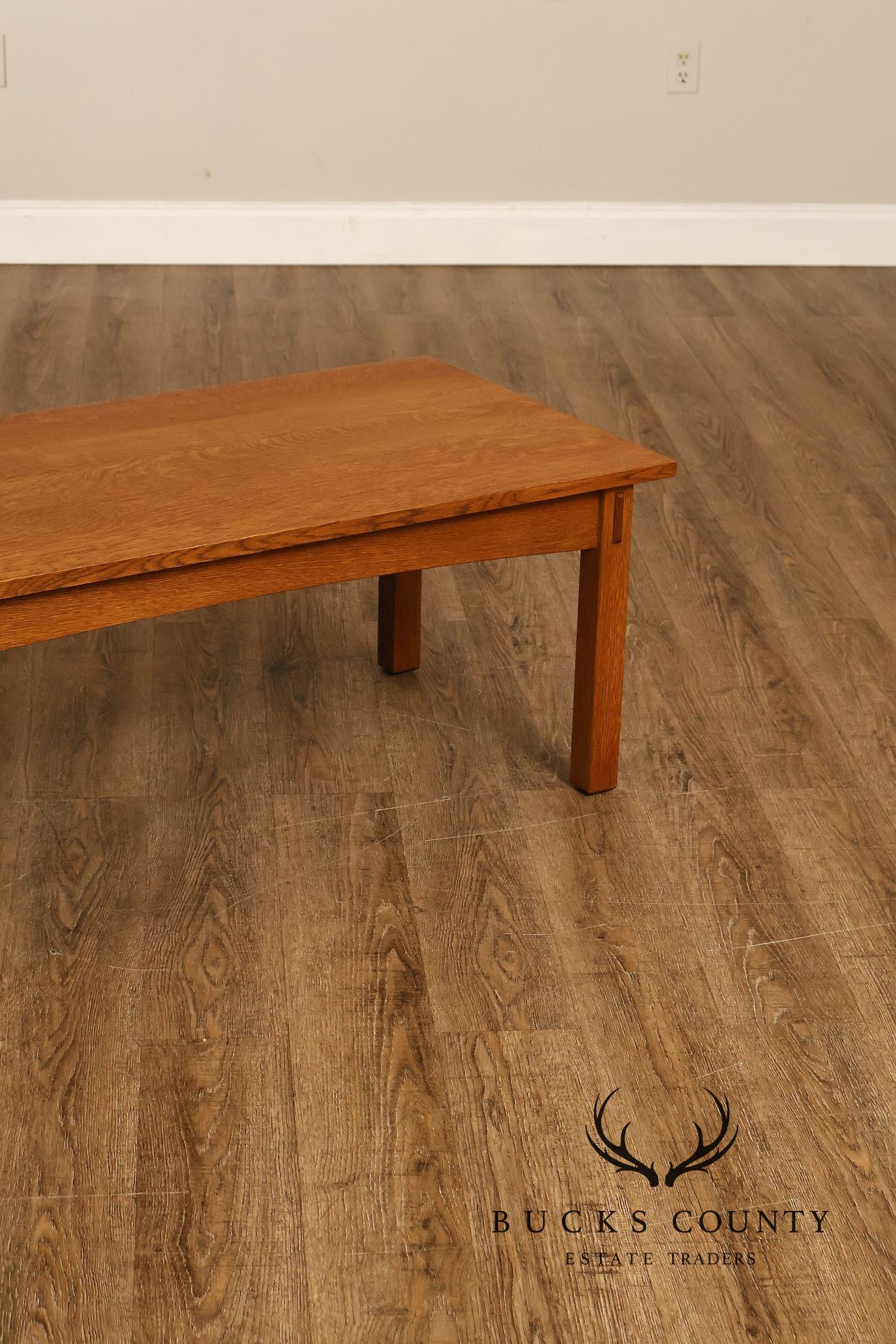 Stickley Mission Collection Oak Cocktail Table