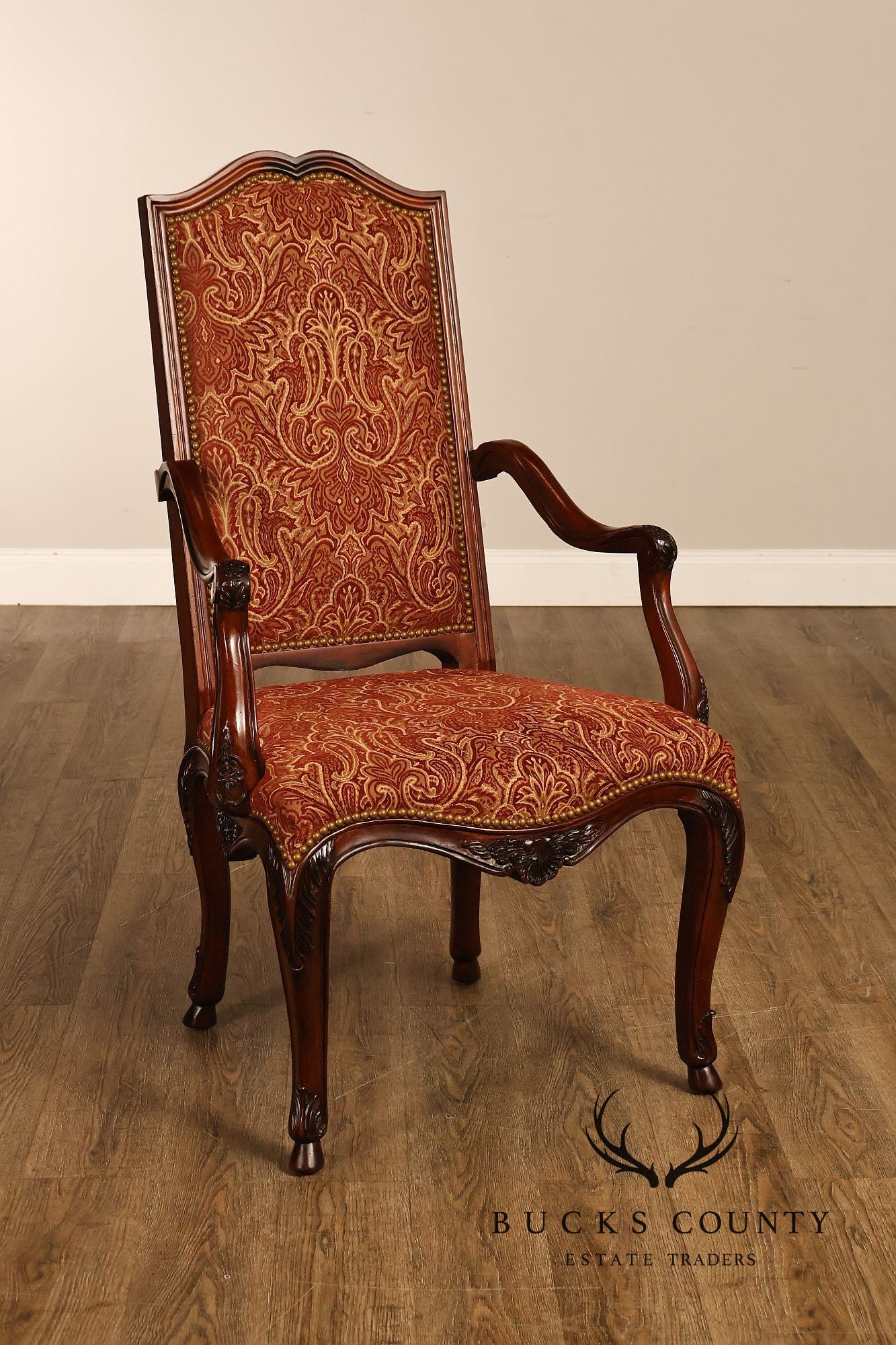 Henredon French Louis XV Style Set of Twelve Dining Chairs