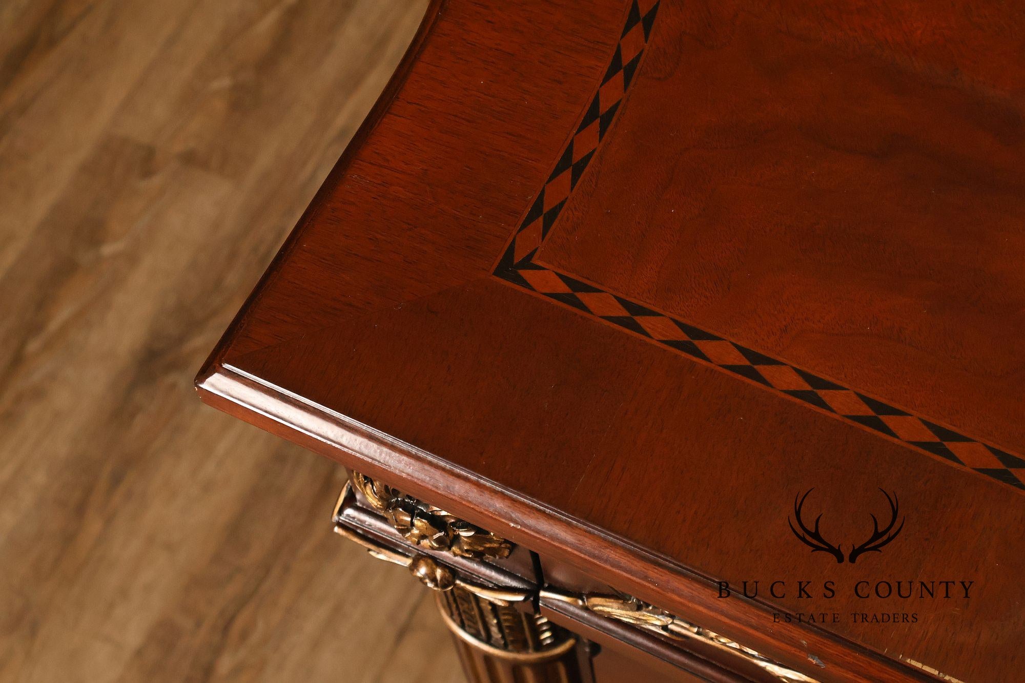 EJ Victor Mahogany Neoclassical Louis XVI Style Sideboard