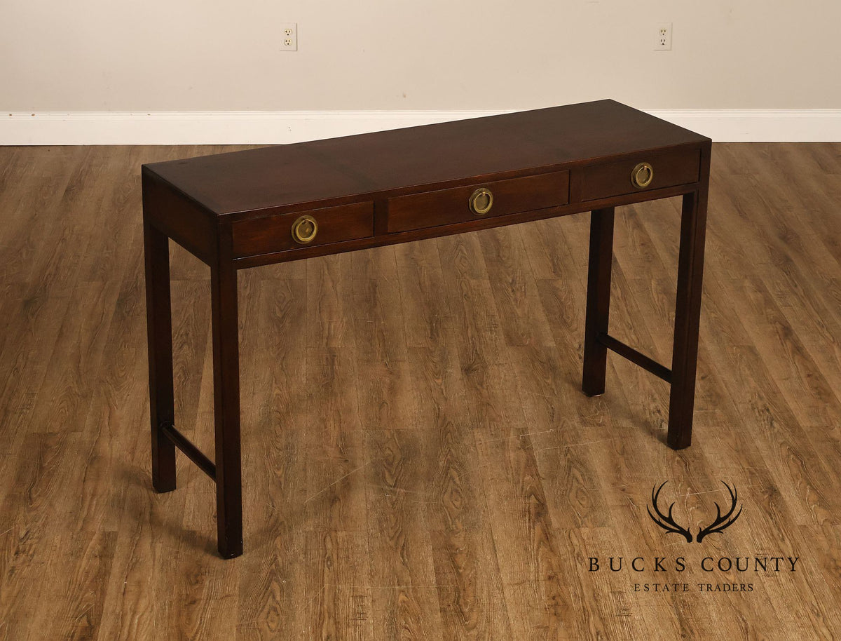 Dunbar Mid Century Modern Mahogany Console