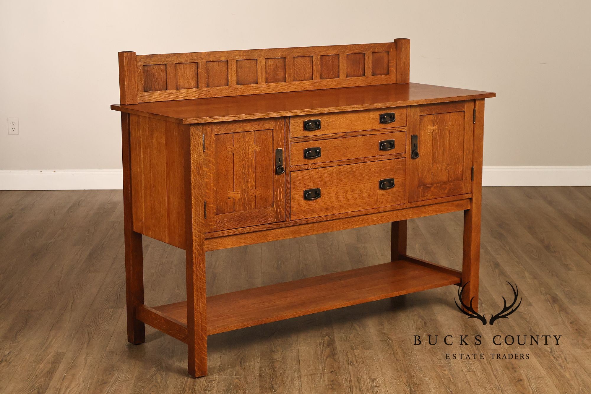 Stickley Mission Collection Oak Sideboard