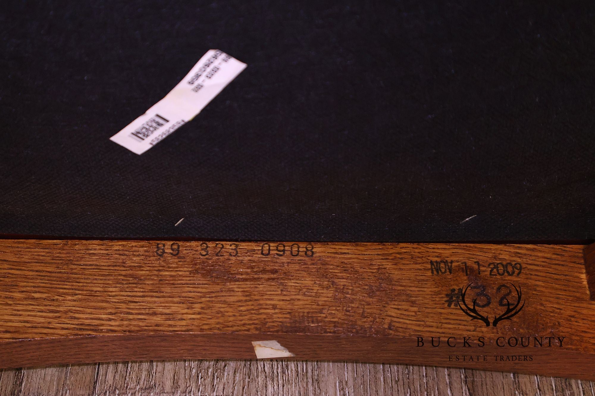 Stickley Mission Collection Set Of Four Oak Dining Side Chairs