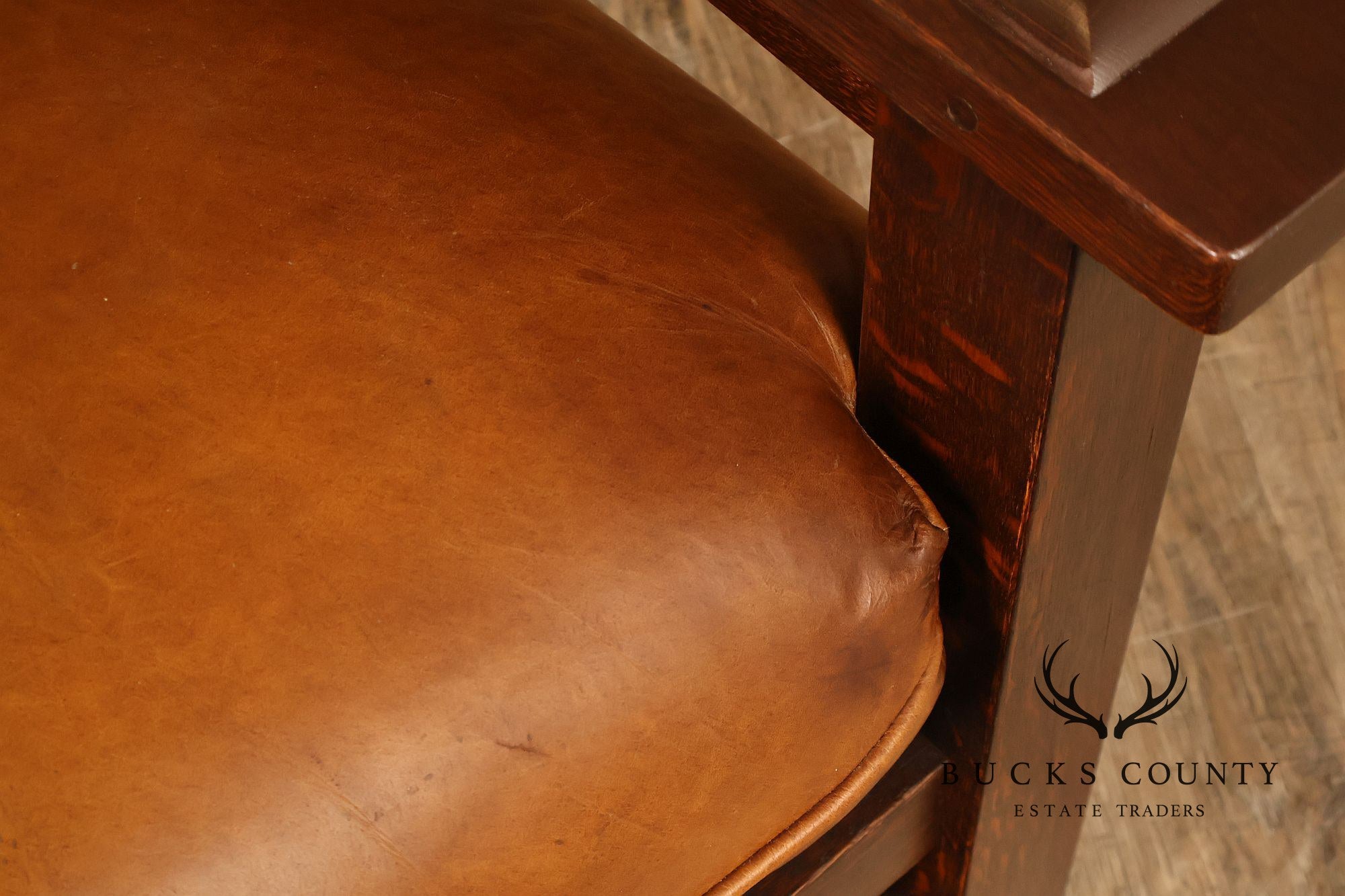 Stickley Mission Collection Oak Eastwood Lounge Chair