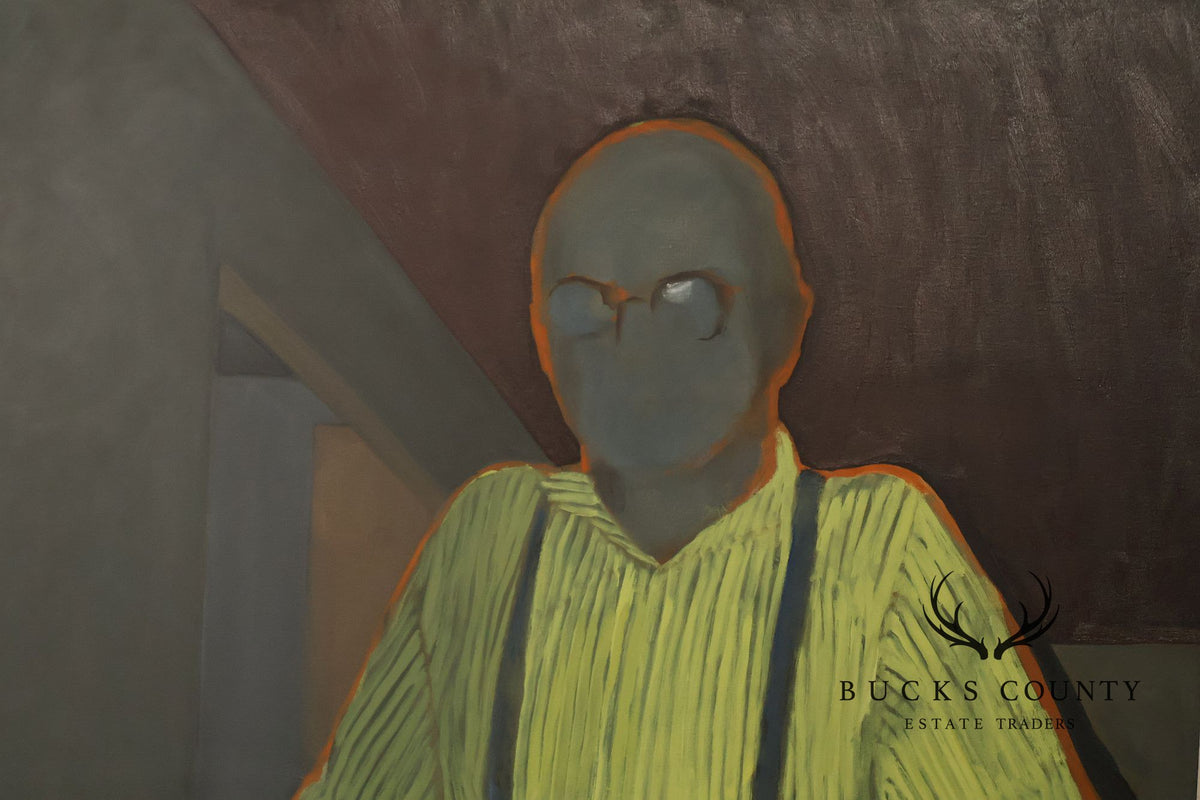 Anne Cooper Dobbins Oil Painting, 'Mr. Pfeiffer'