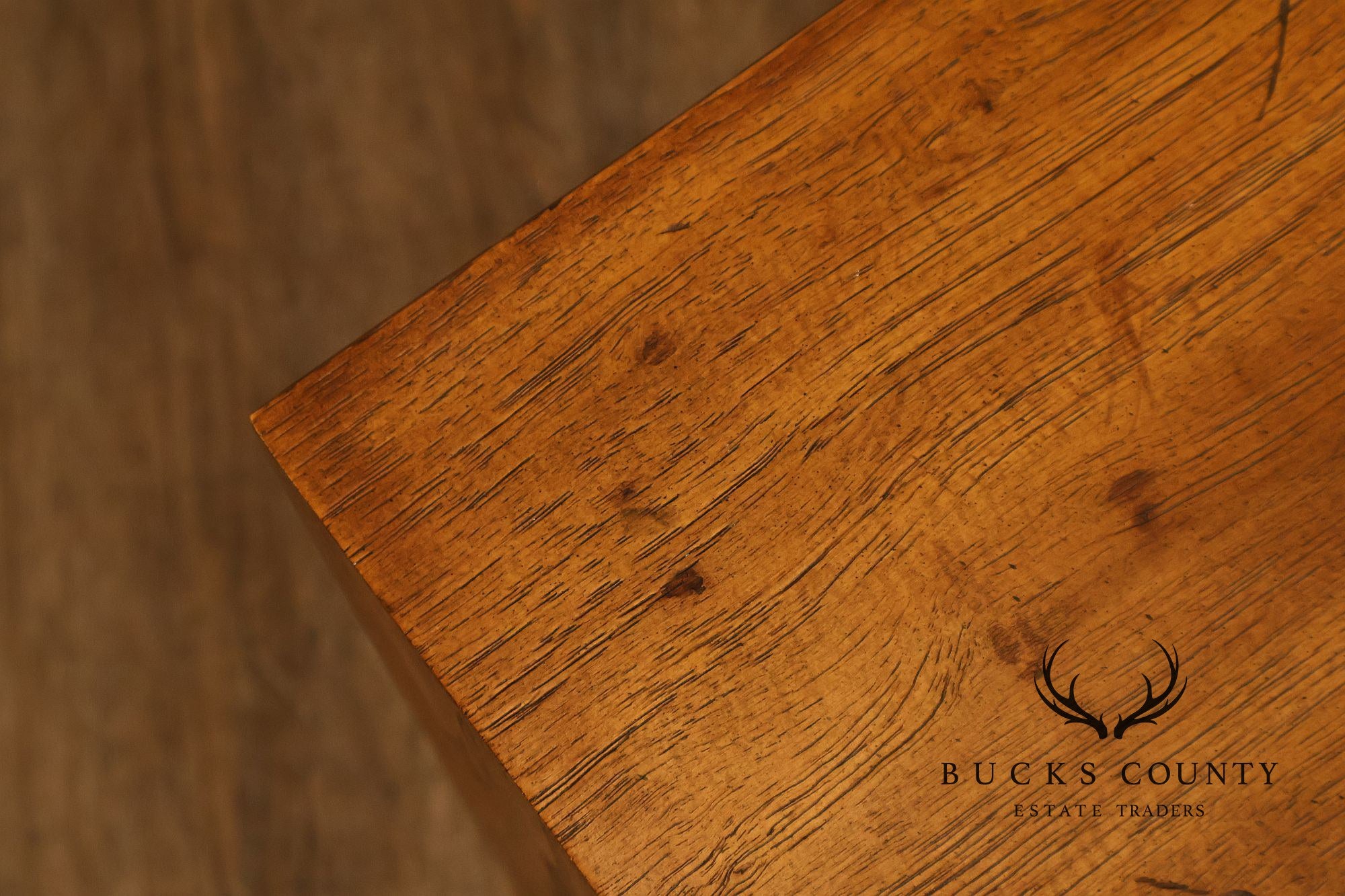 Drexel 'Woodbriar' Campaign Style Pair of Nightstands