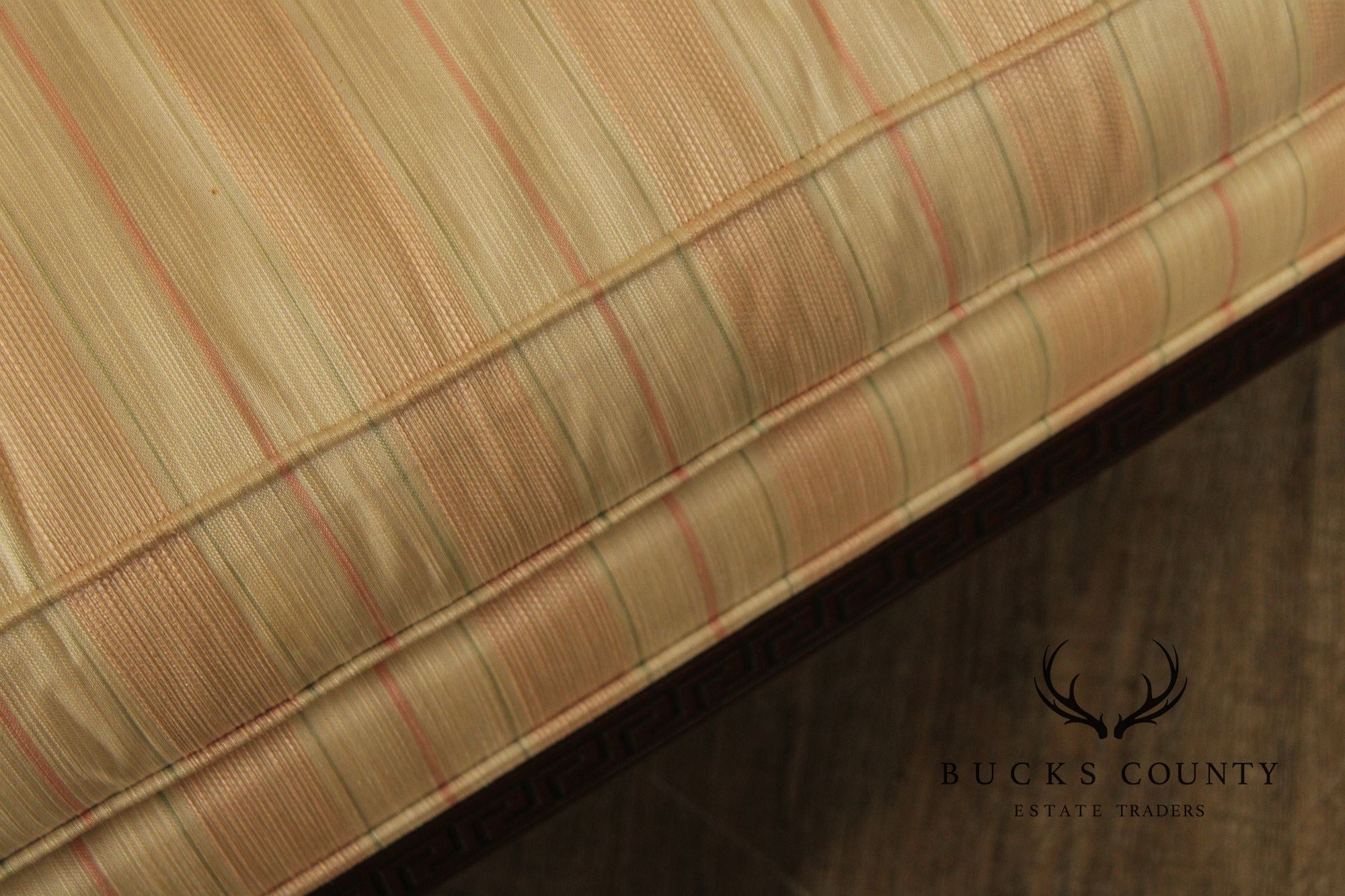 Hickory Chair Chippendale Style Mahogany Camelback Sofa